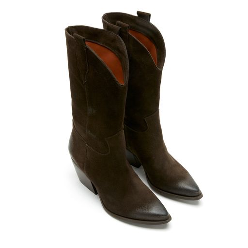 Zyla Boot - Brown Suede