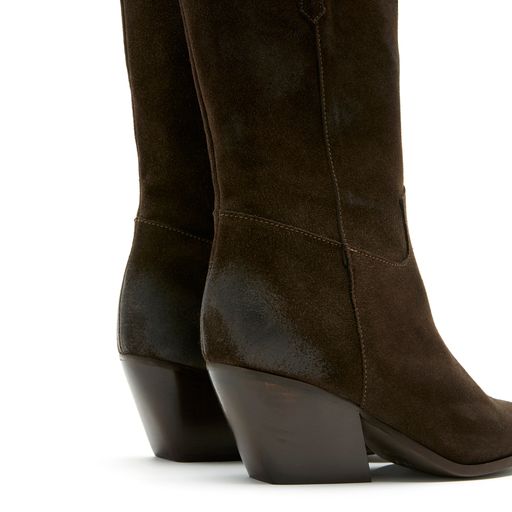 Zyla Boot - Brown Suede