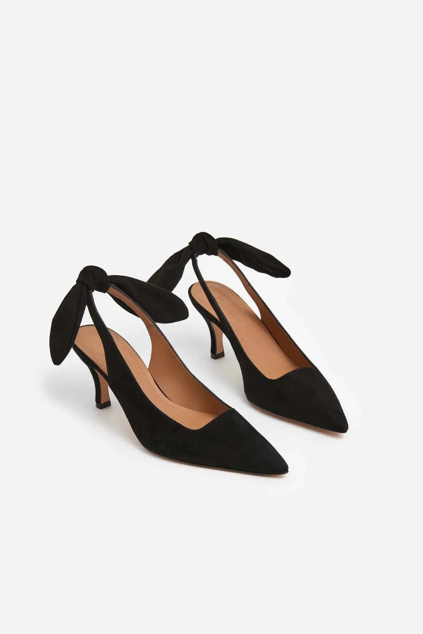 Franchesca Bow - Suede Black