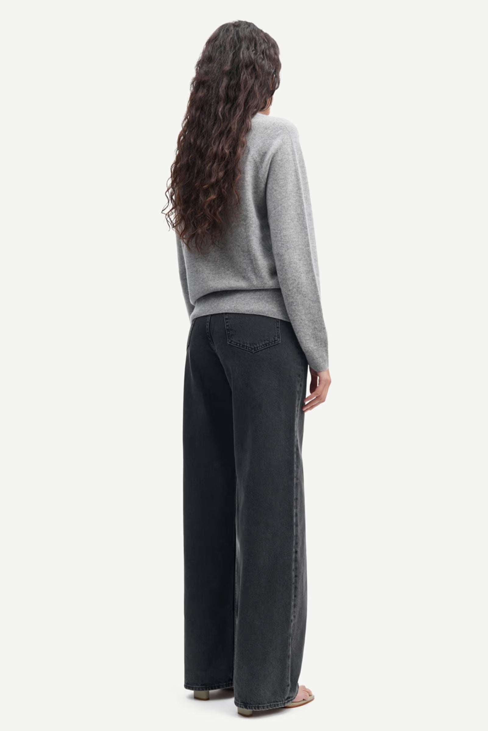 Boston O-Neck - Grey Mel