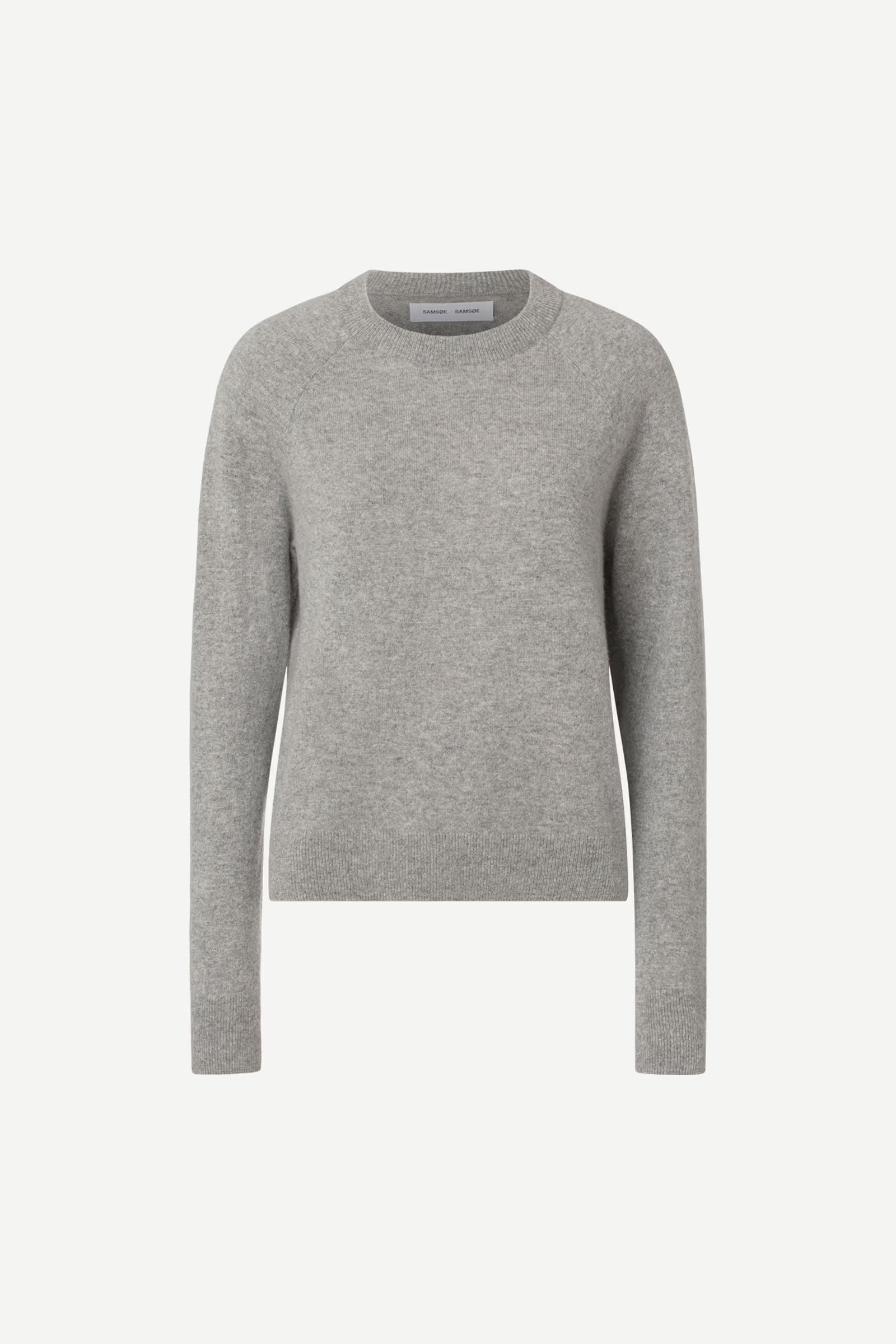Boston O-Neck - Grey Mel