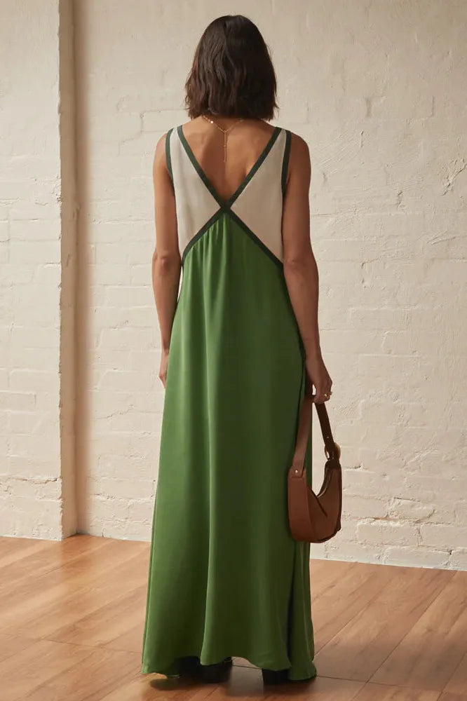 The Naomi Dress - Sage Green