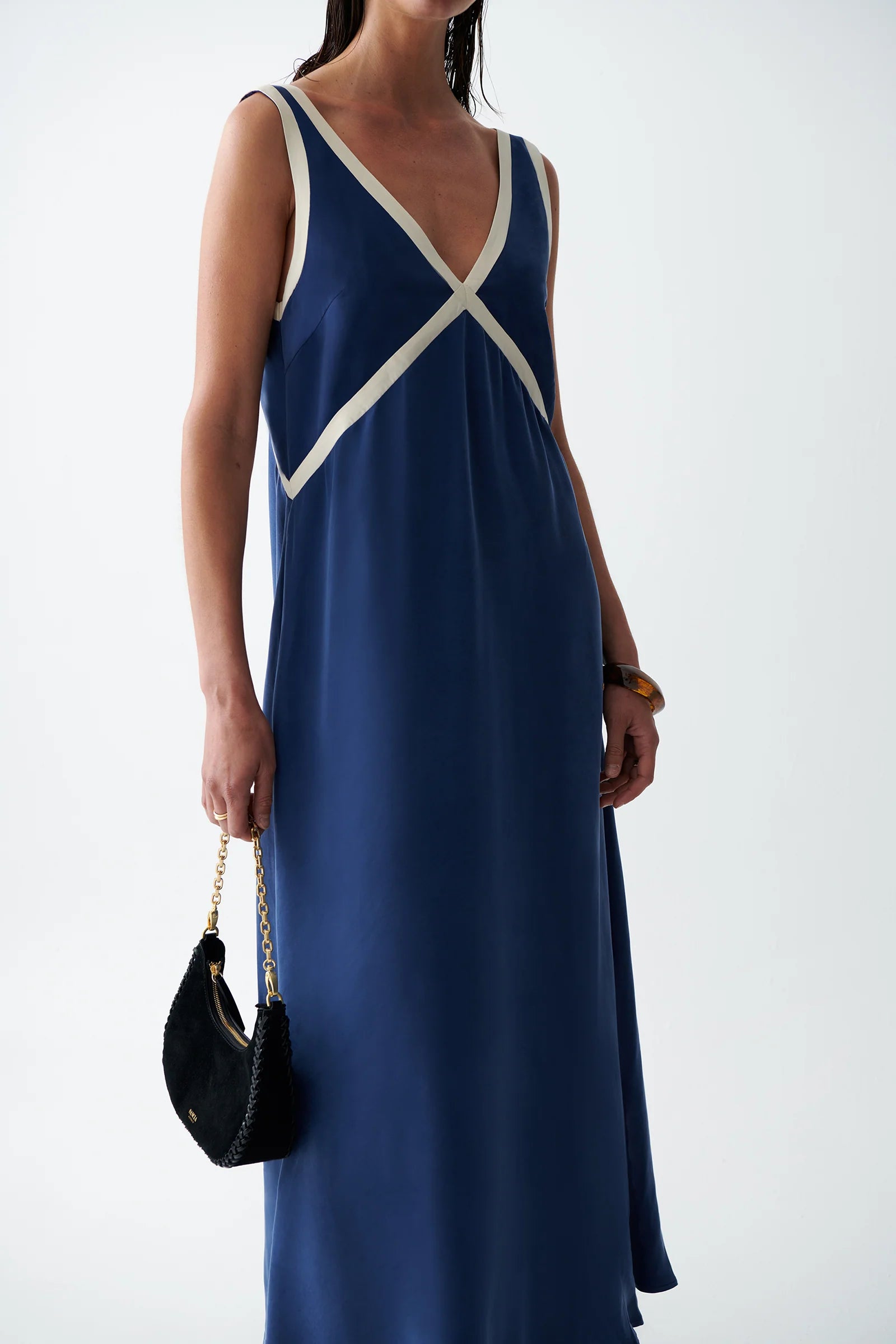 The Naomi Dress - Ink