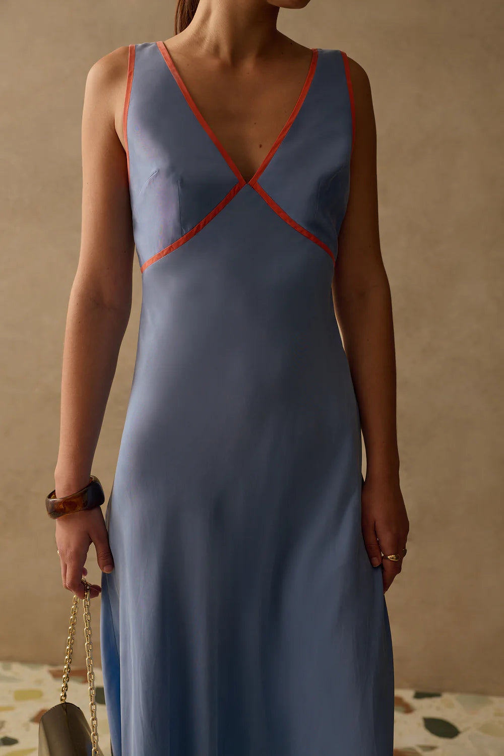 Madeleine Dress - Pacific