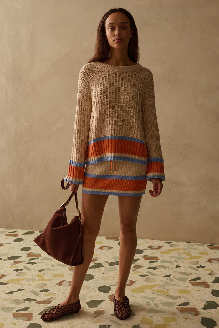 Iris Knit Jumper - Portofino