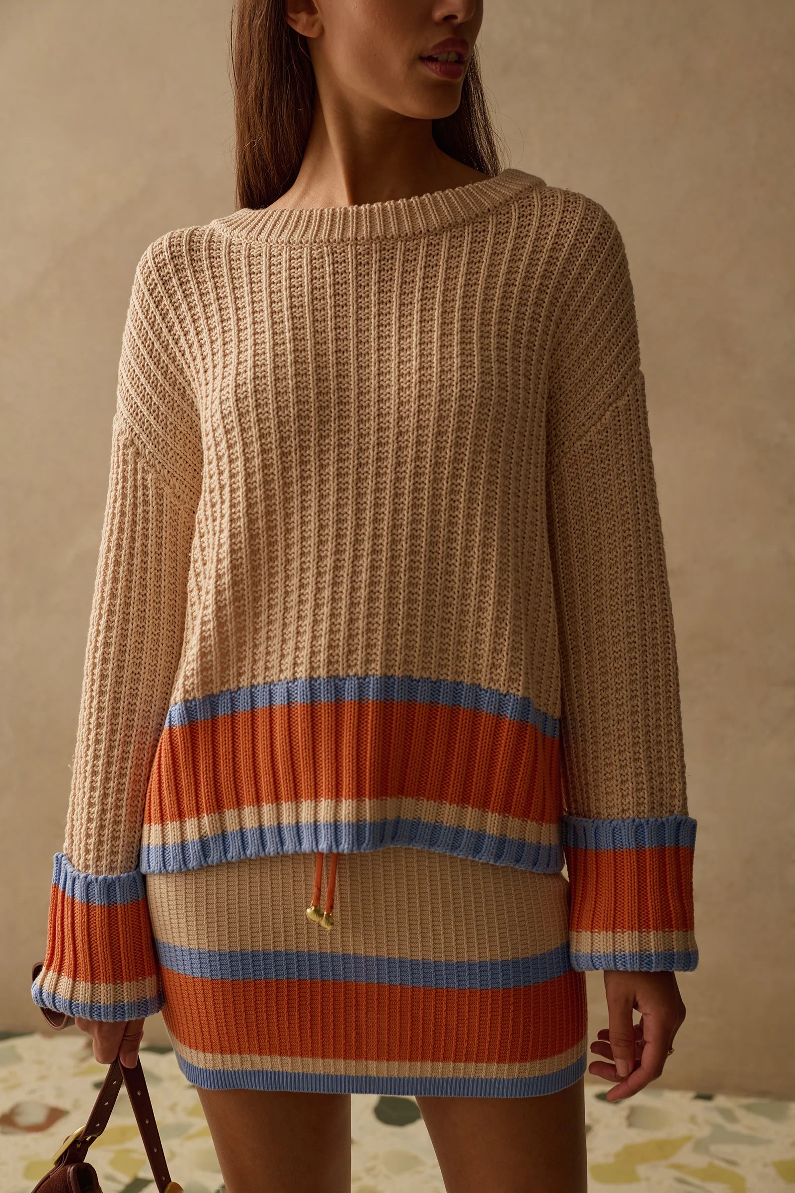 Iris Knit Jumper - Portofino