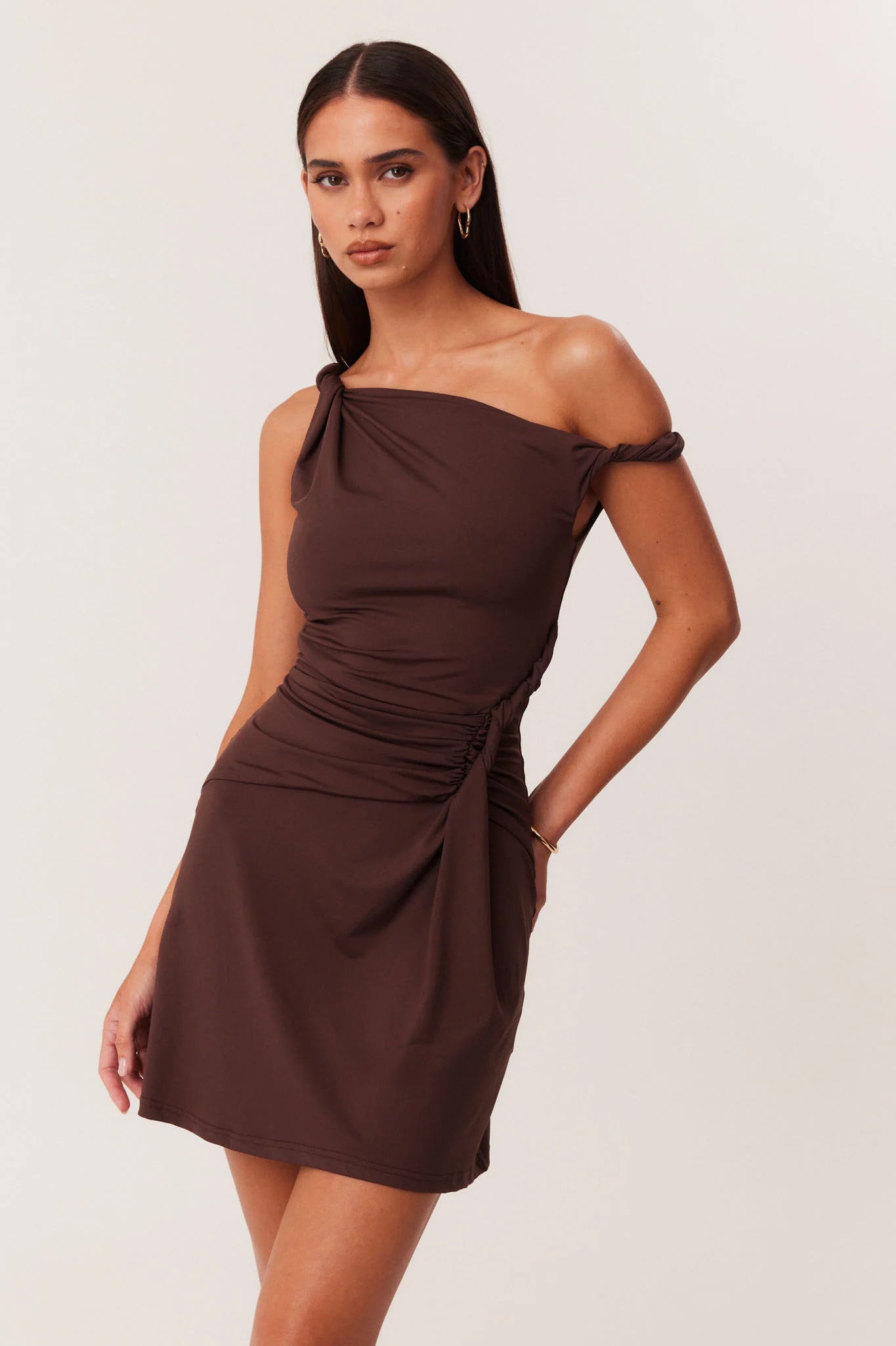 Cassidy Dress -  Chocolate