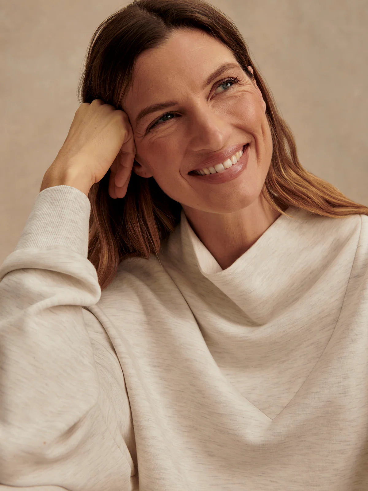 Betsy Sweat - Ivory Marl