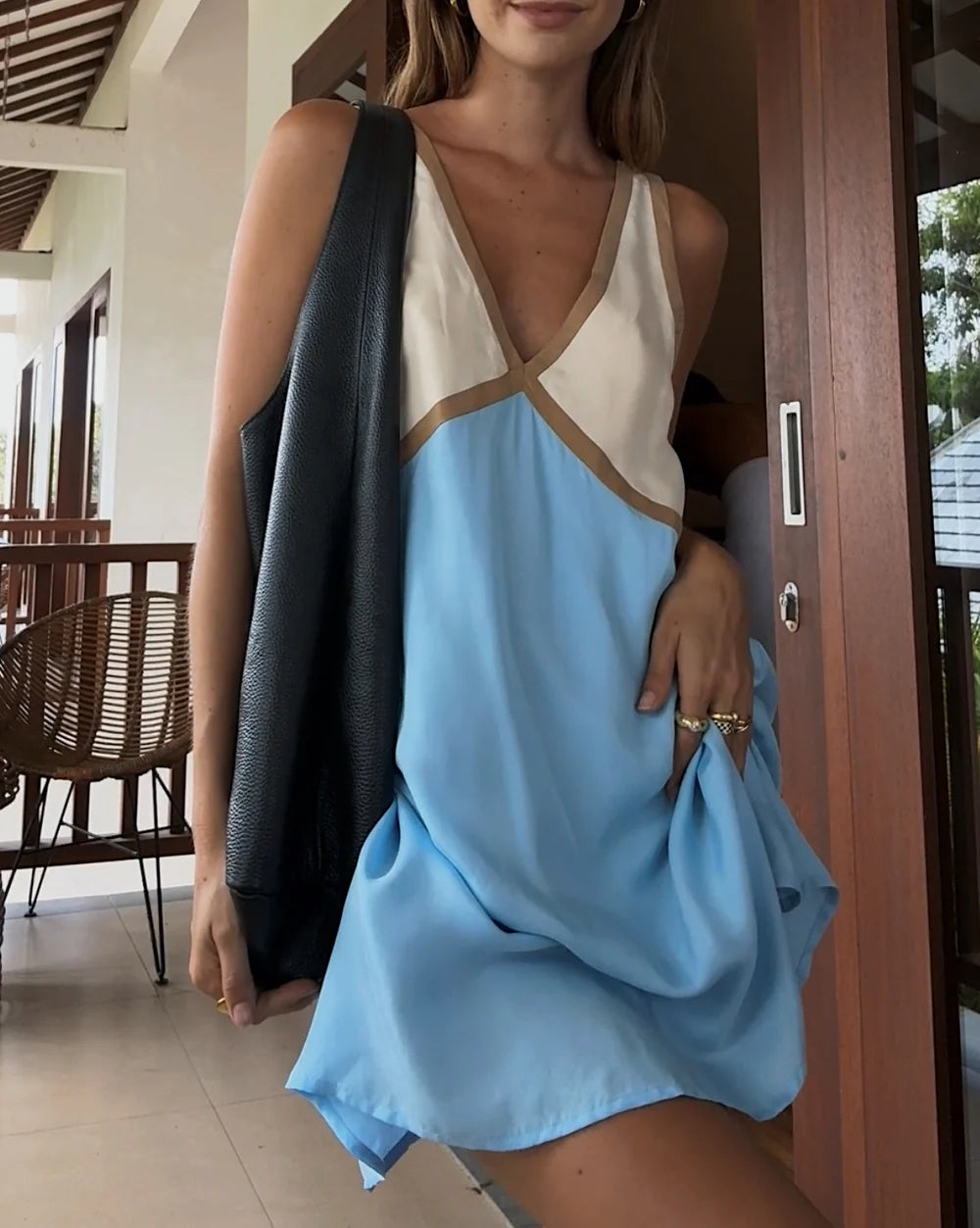 The Adriana Mini Dress - Arcadia