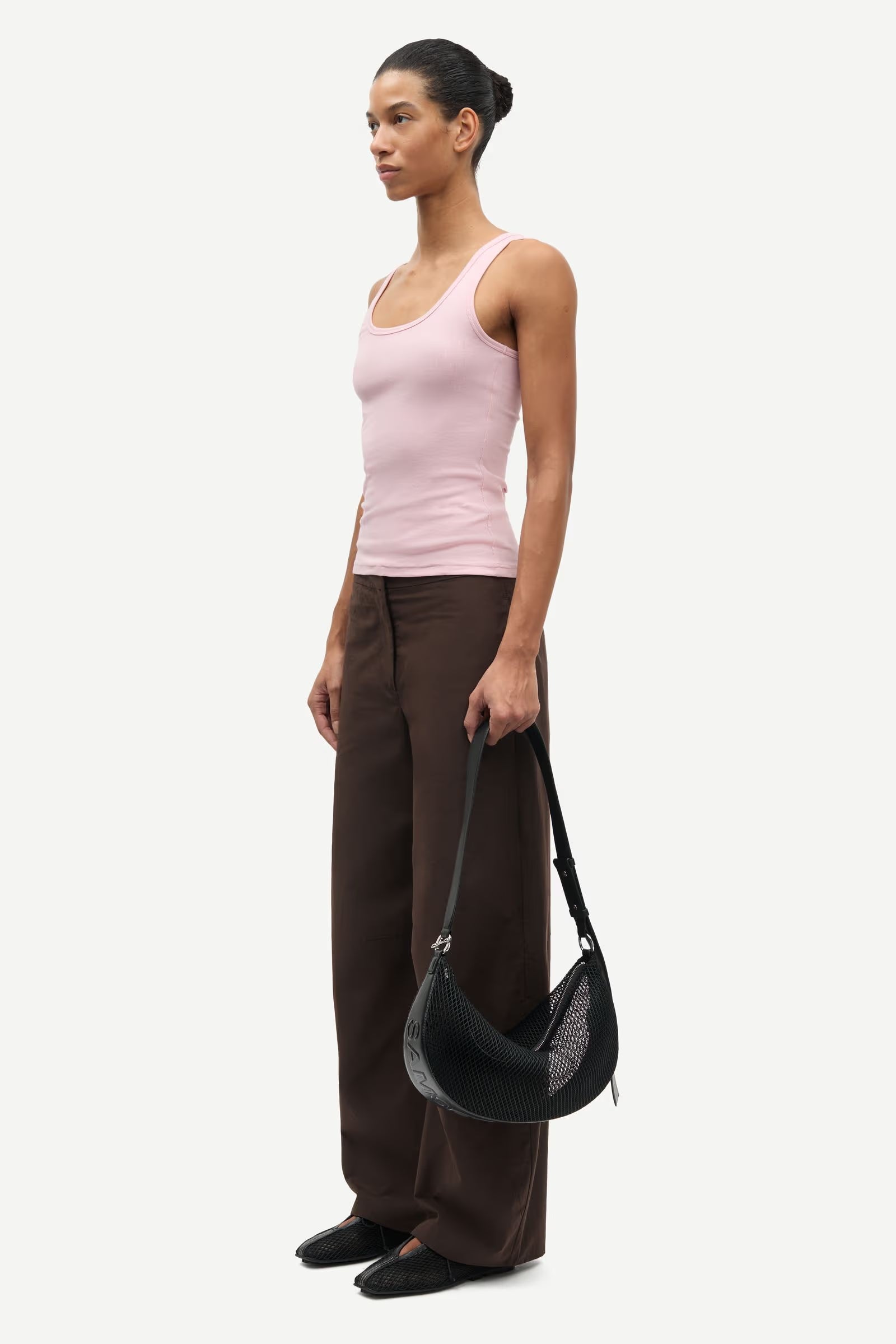 Saamanza Tank Top - Bleached Mauve