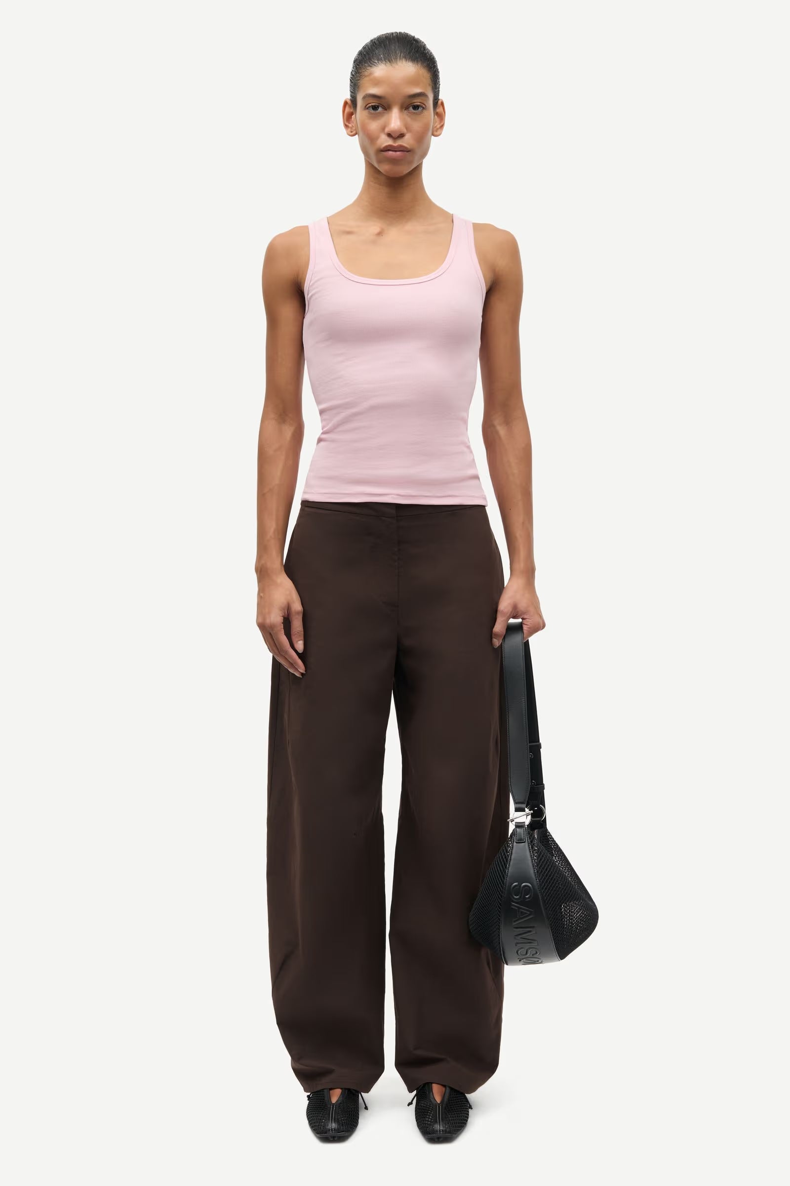 Saamanza Tank Top - Bleached Mauve