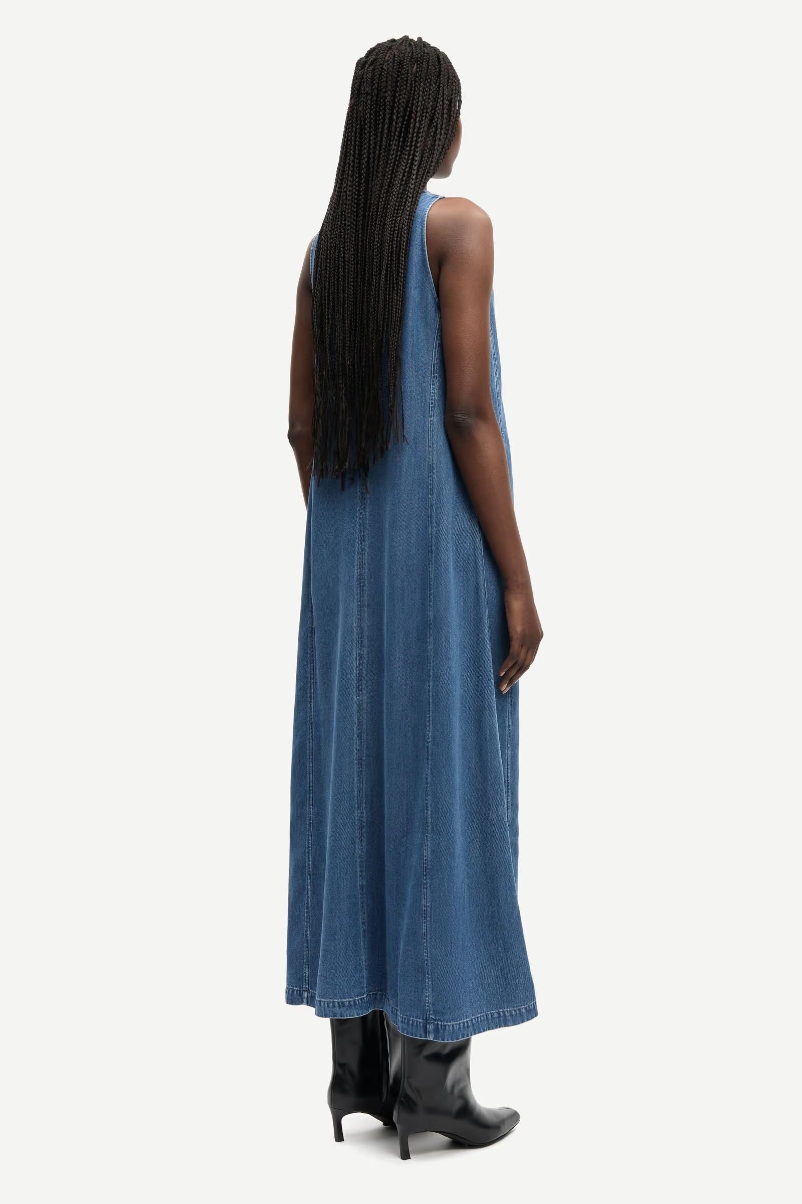 Saskylar Dress - Denim