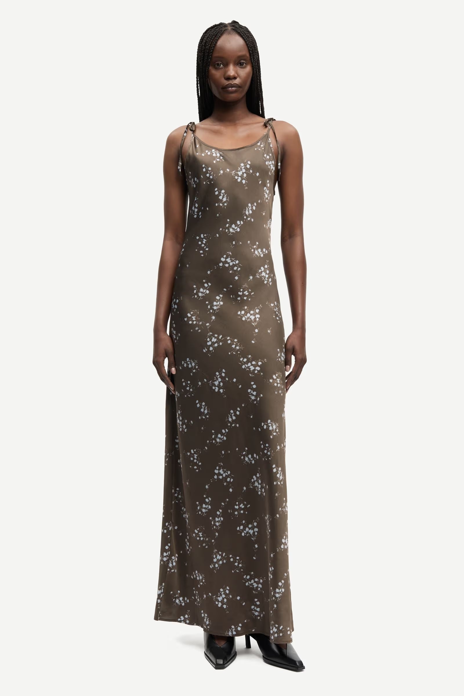 Sasinga Dress - Blooming Brown