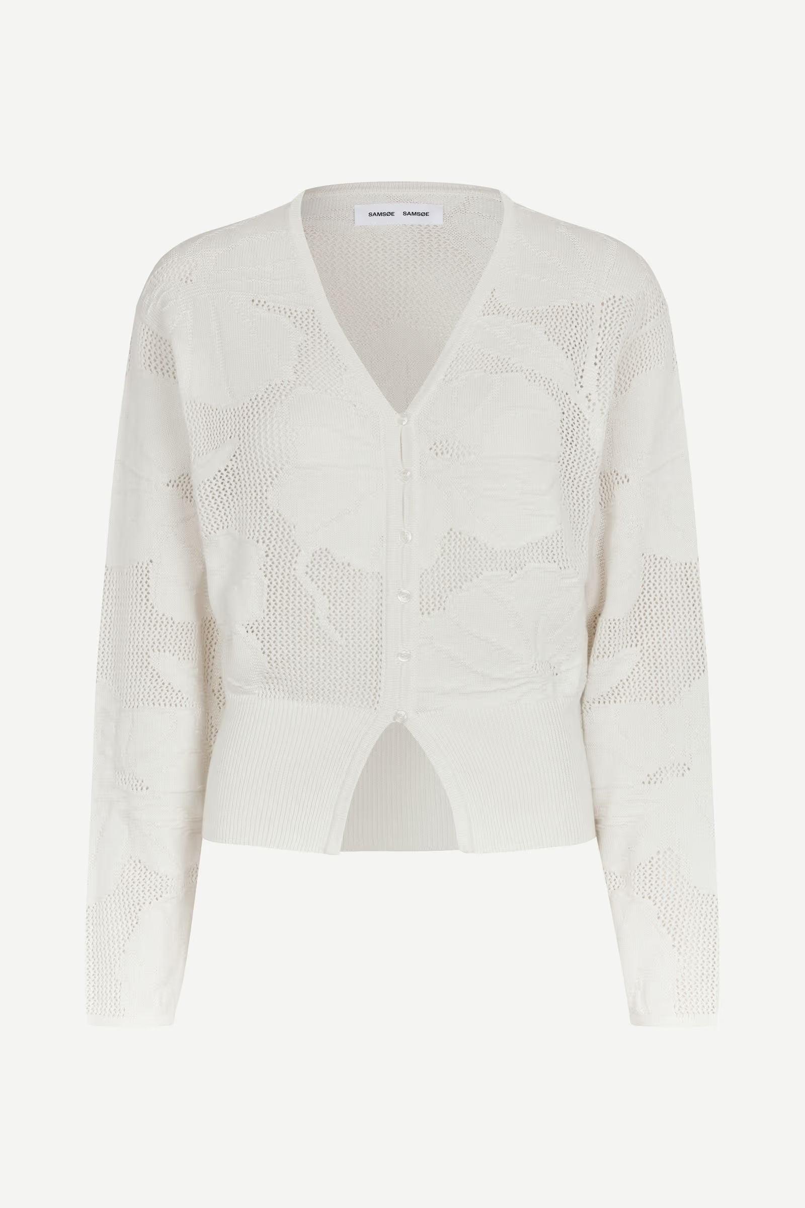 Sapoppie Cardigan - Clear Cream