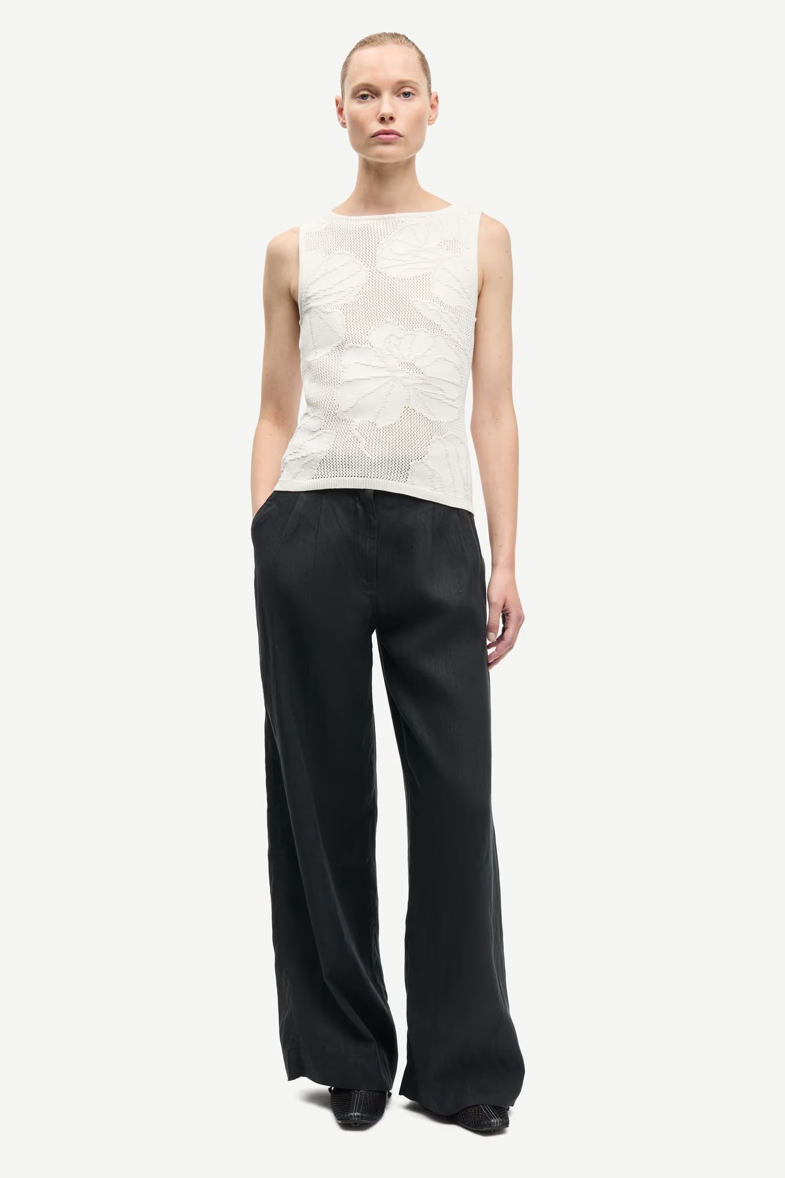 Samio Top - Clear Cream