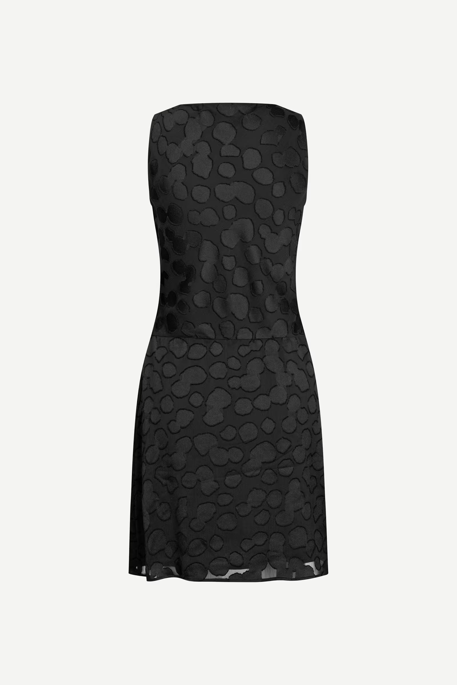 Satina Short Dress - Black