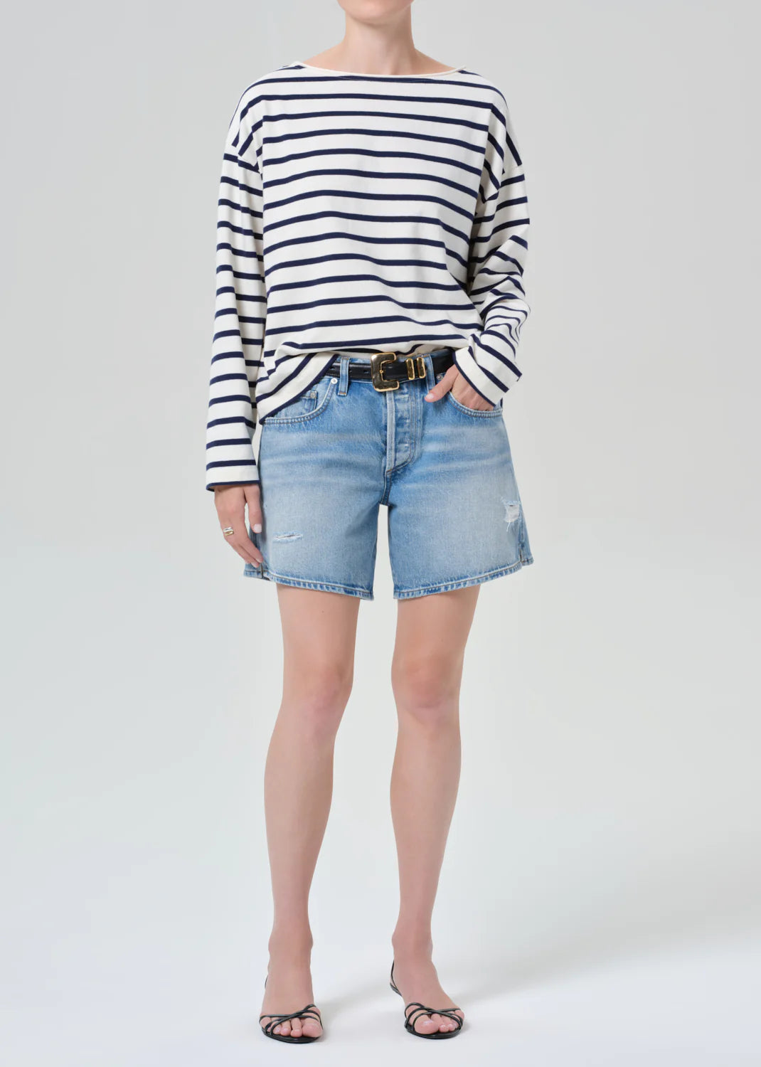 Billie Relaxed Short - Sparrow