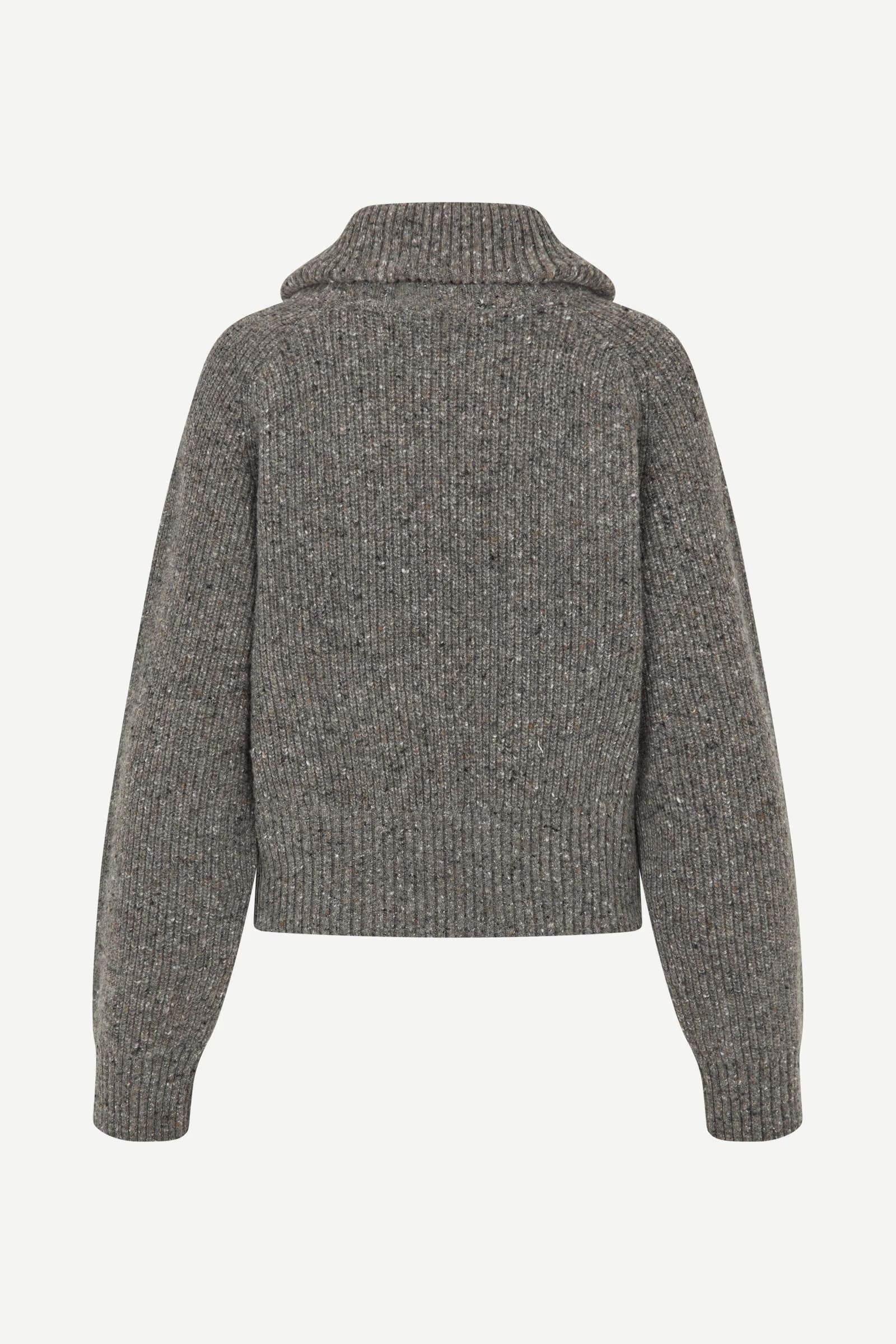 Saamandy Turtleneck - Lead Grey Mel