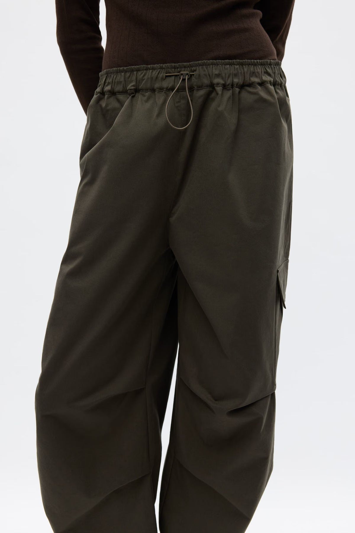 Enbel Pants - Washed Dark Olive