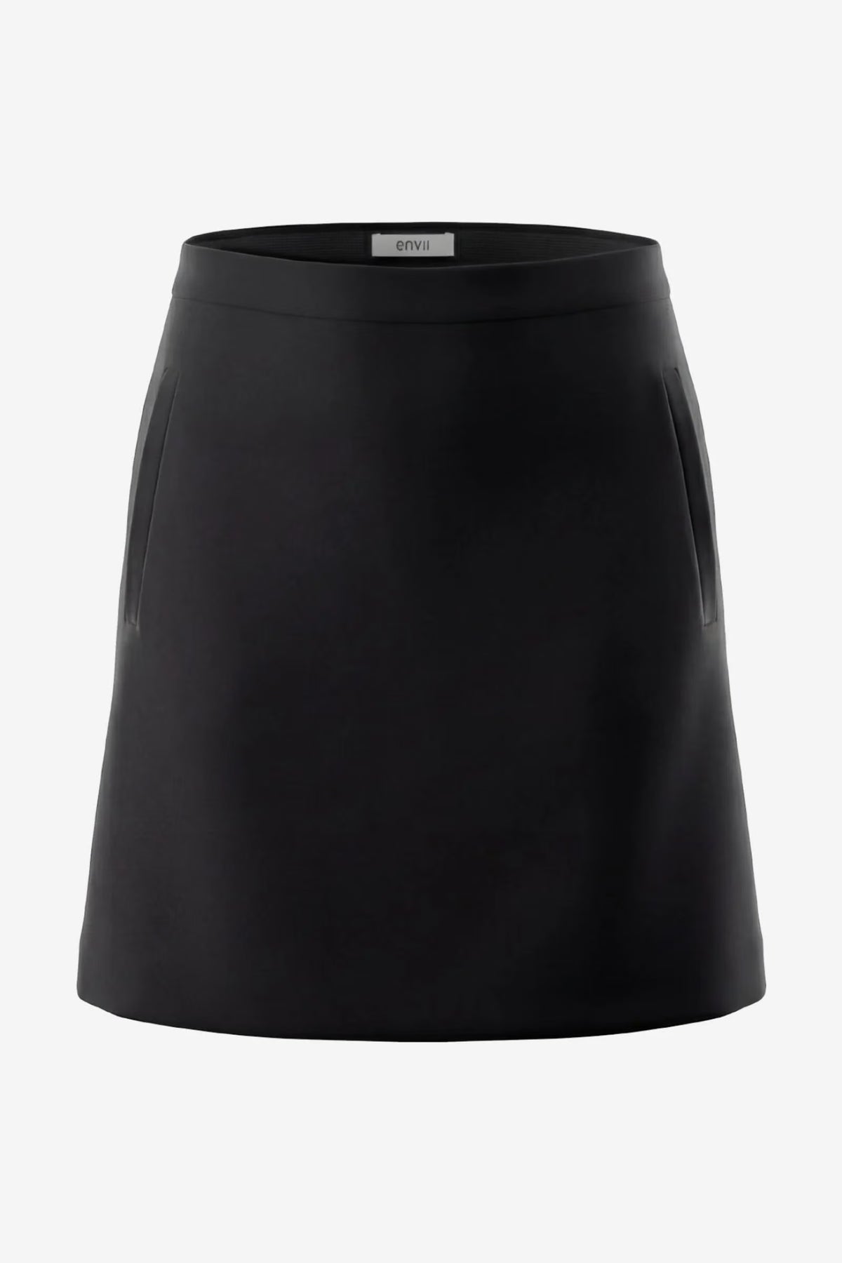 Envii, Women's, Apparel, Skirts, Midi Skirts, Enathena Skirt, Black, A-Line Skirt, High Rise, Basics, Minimalist, New Arrivals