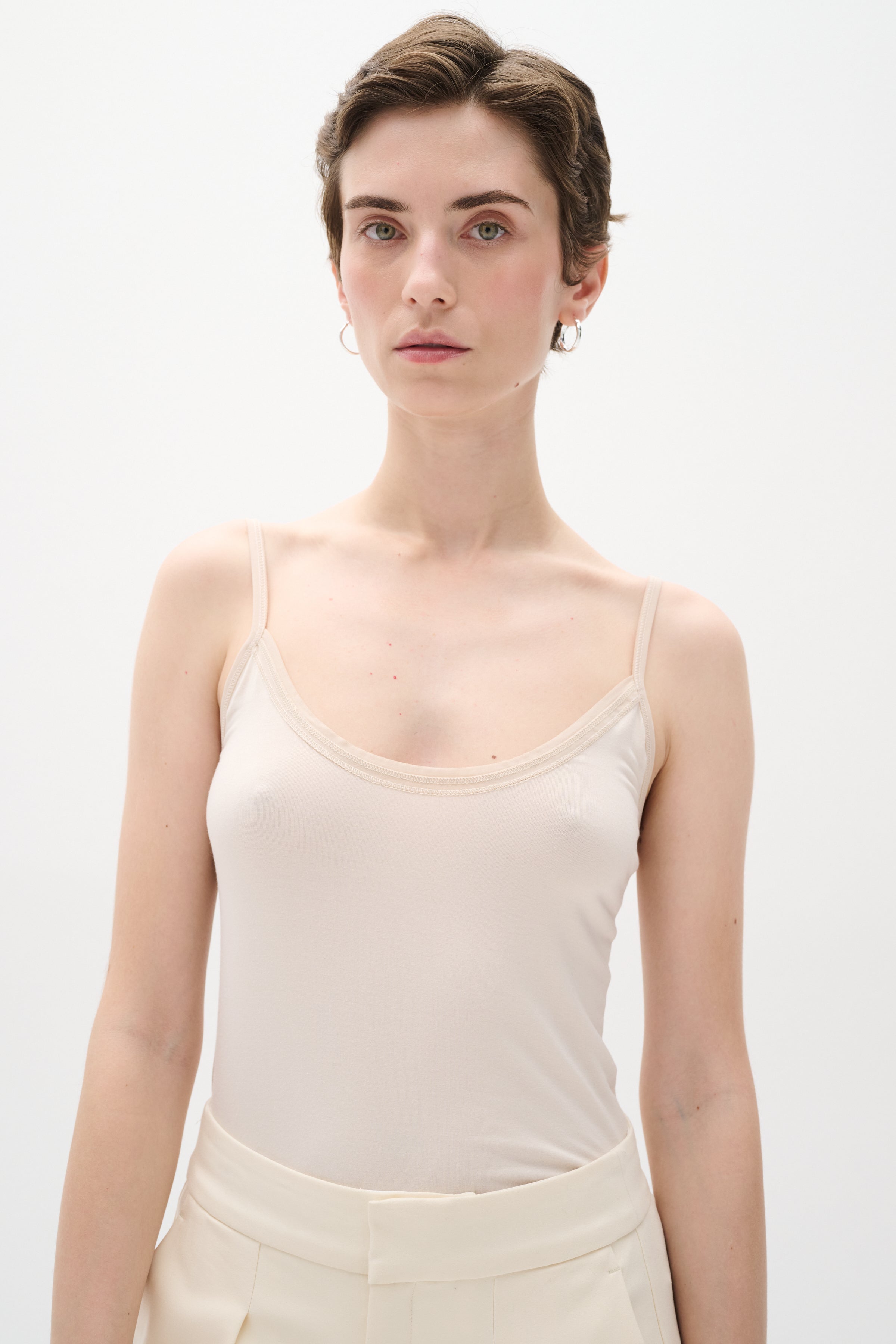 Finesse Tank - Chalk