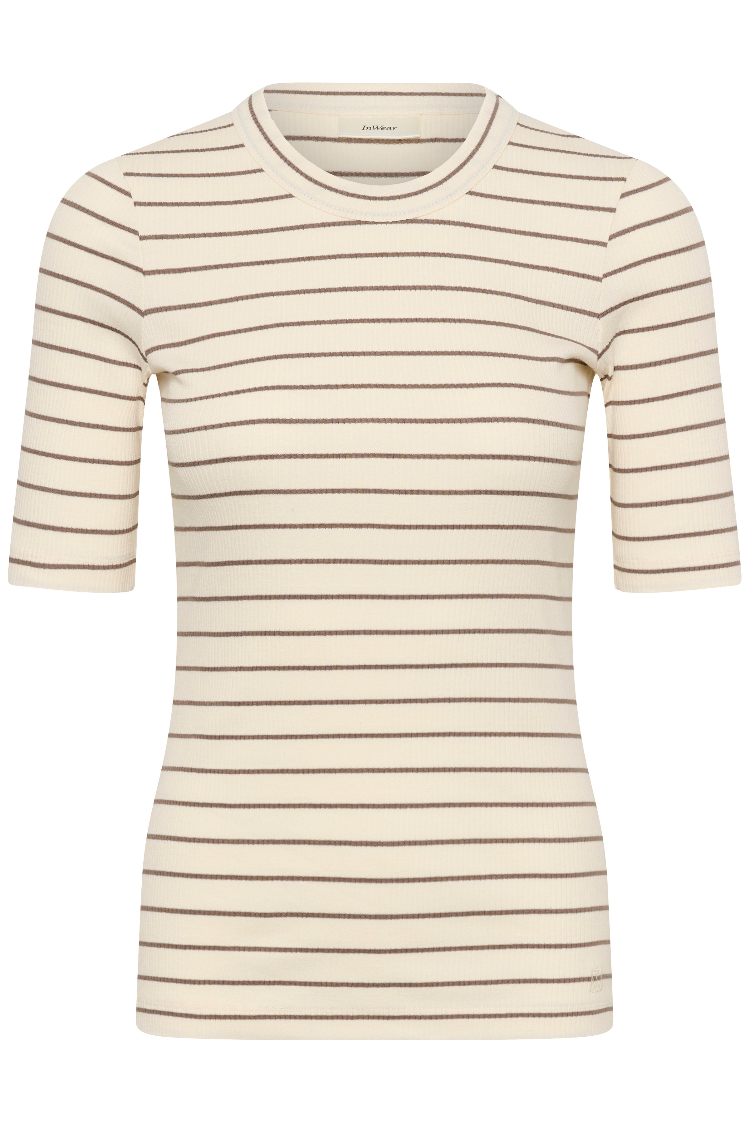 Dagna T-Shirt – Vanilla / Coffee Quartz