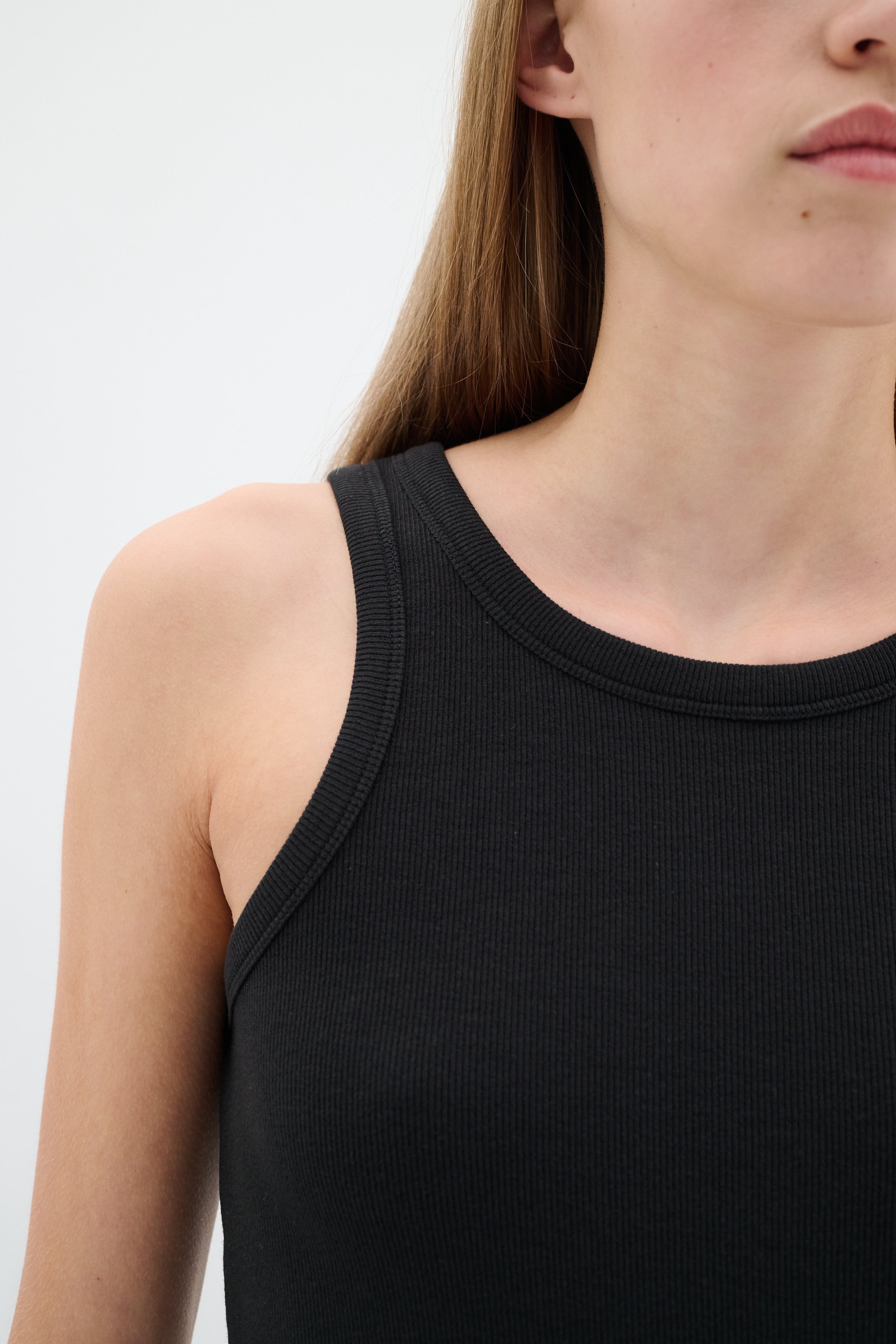 Lolah Base Tank Dress - Black
