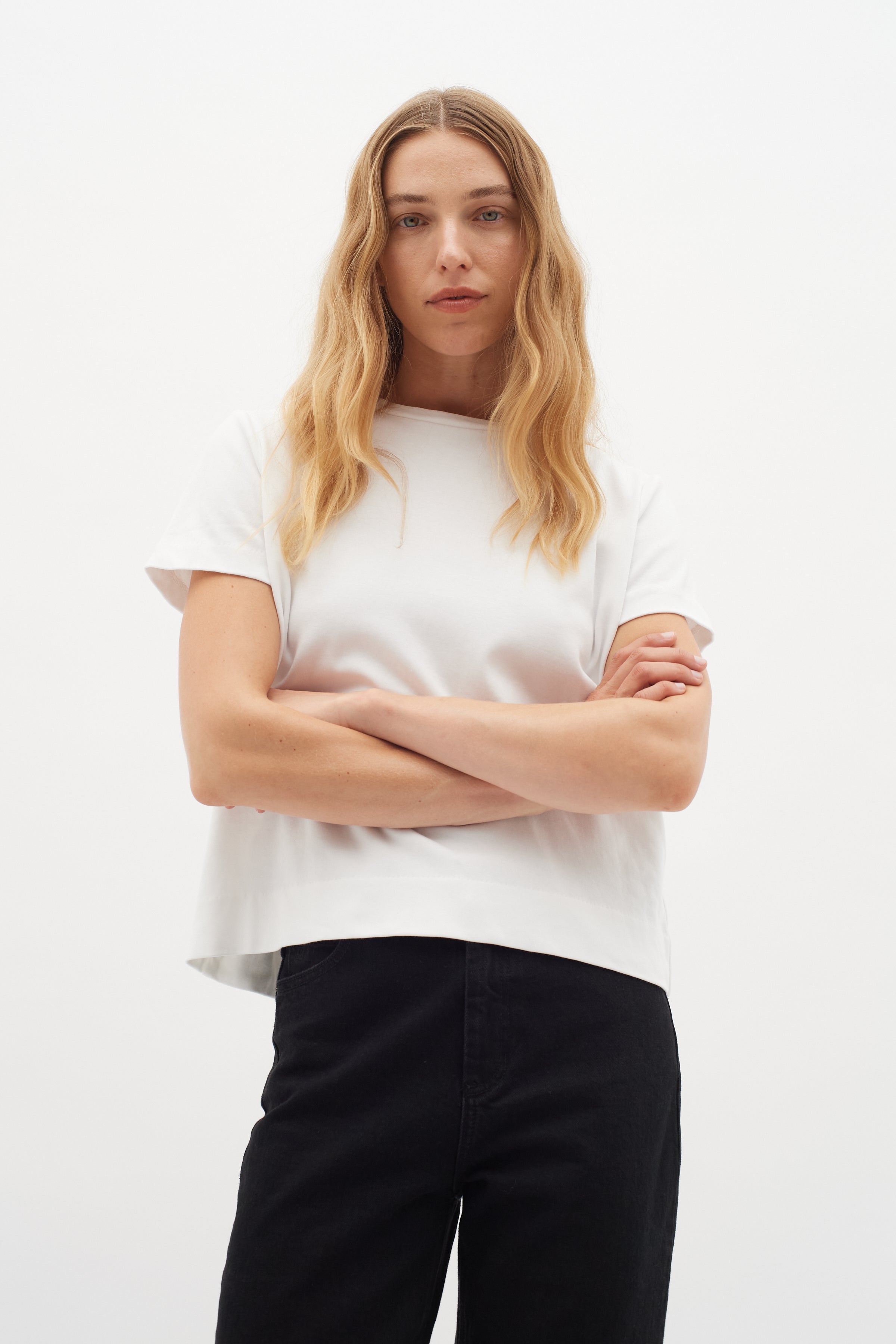 Luke Base Tee - White