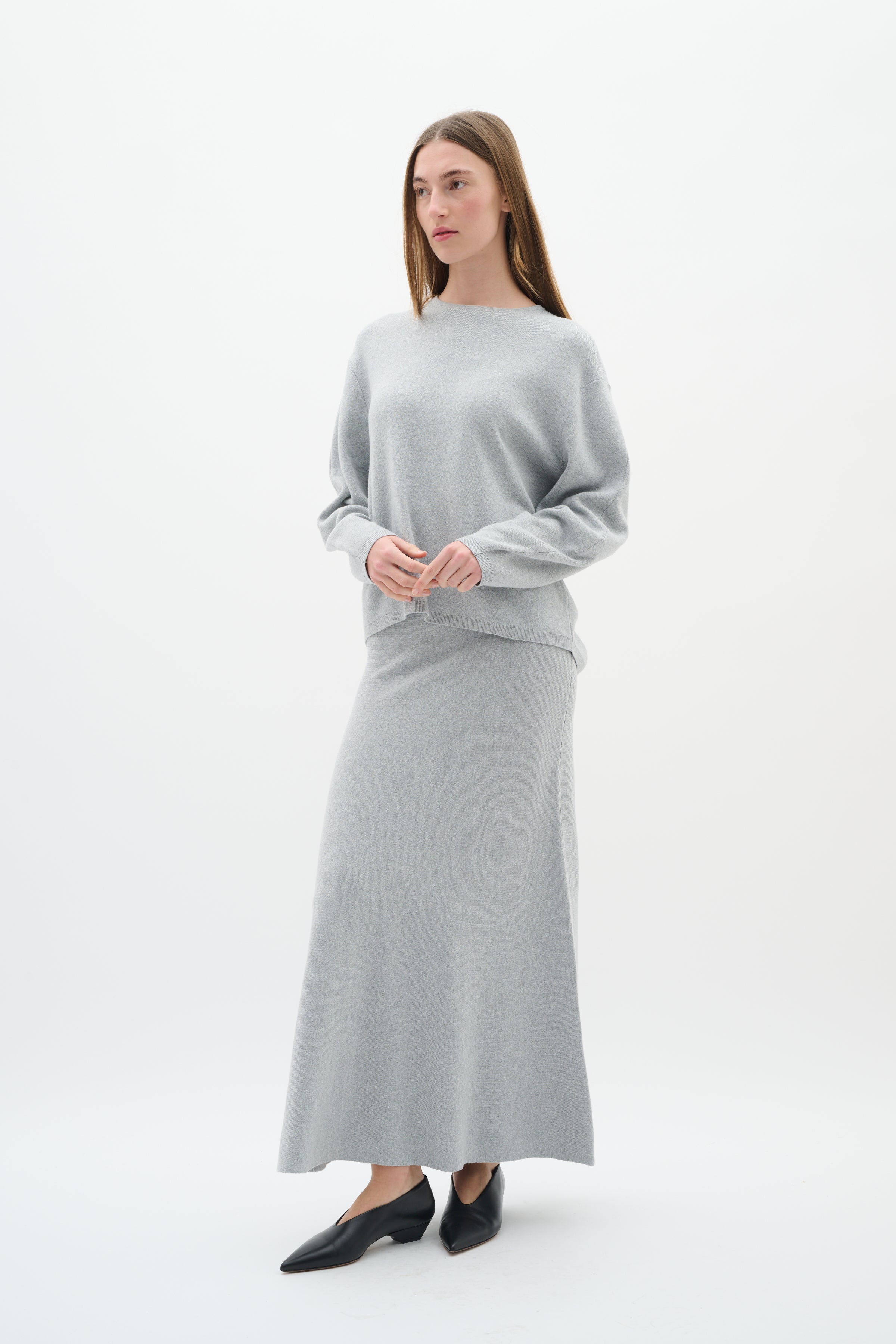 Kayllal Skirt - Granite Melange