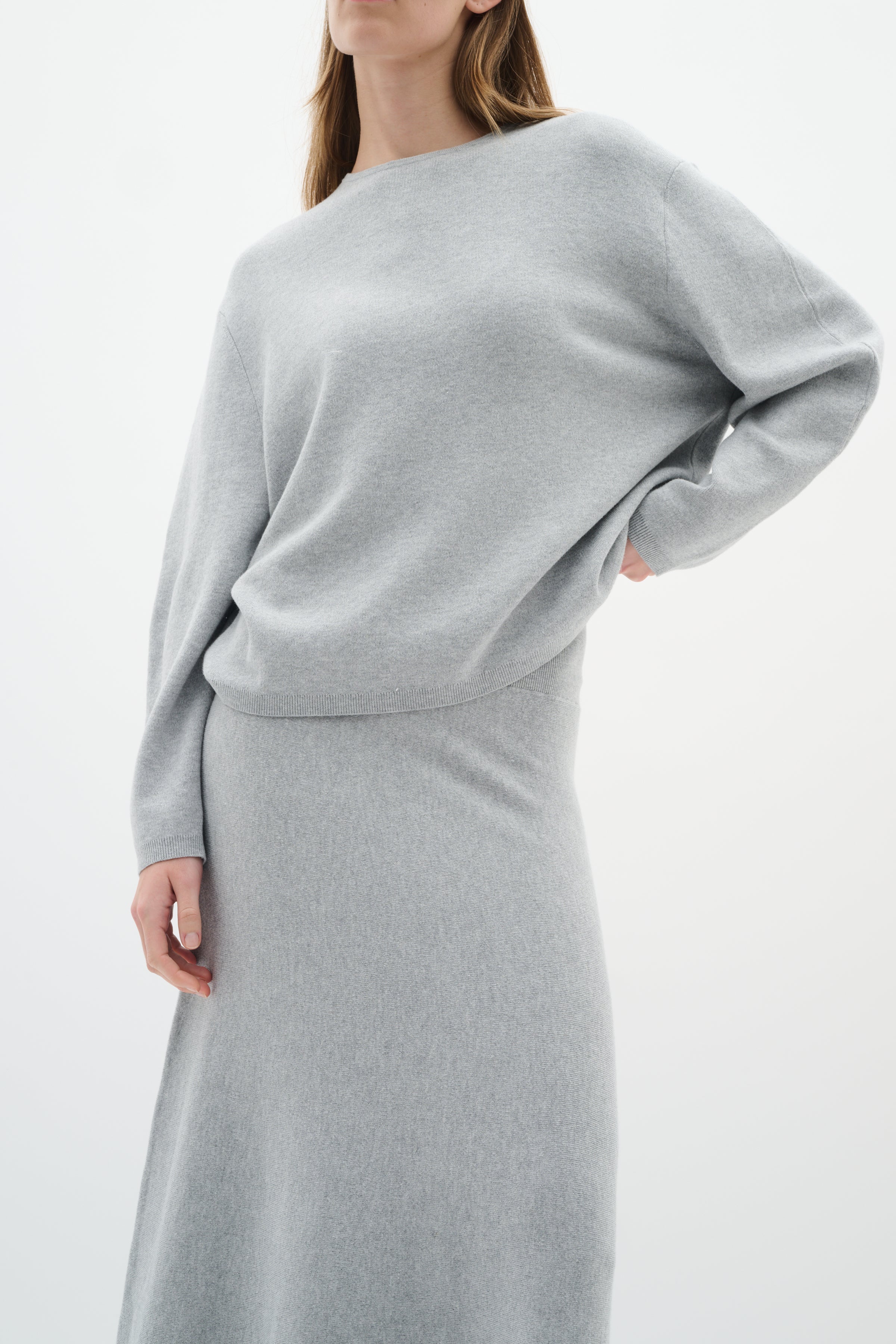Kayllal Skirt - Granite Melange