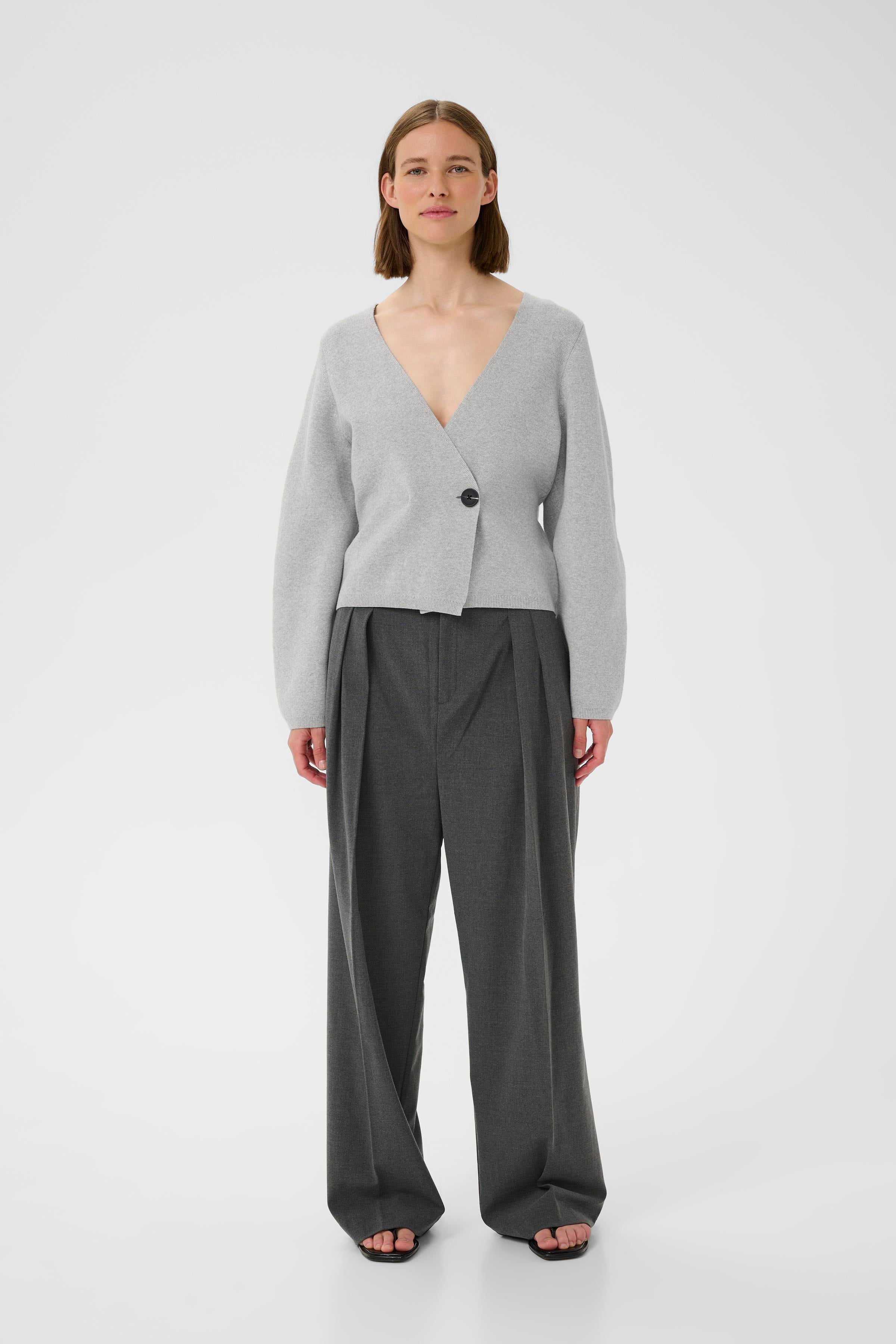 Kayllal Cardigan - Granite Melange