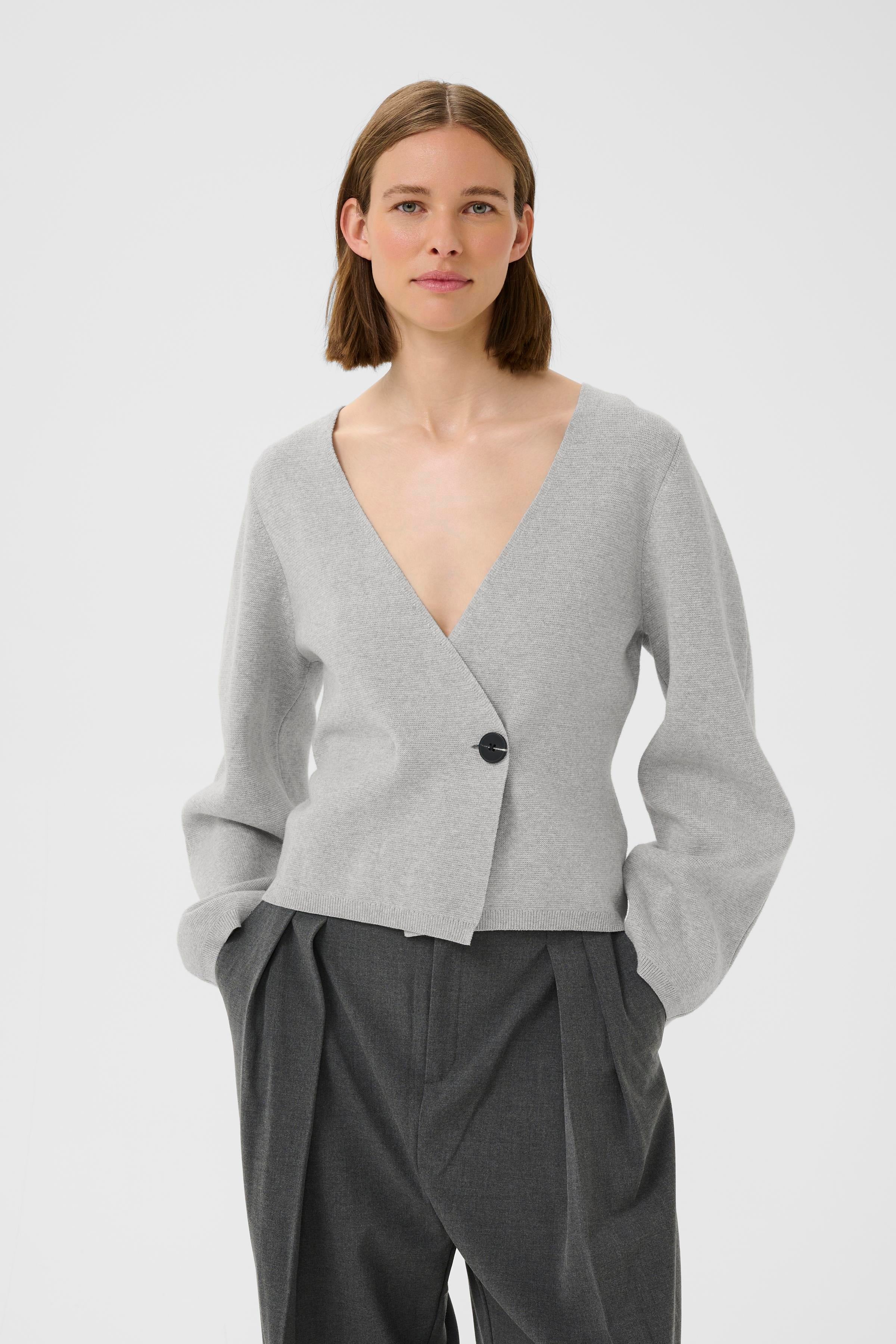 Kayllal Cardigan - Granite Melange