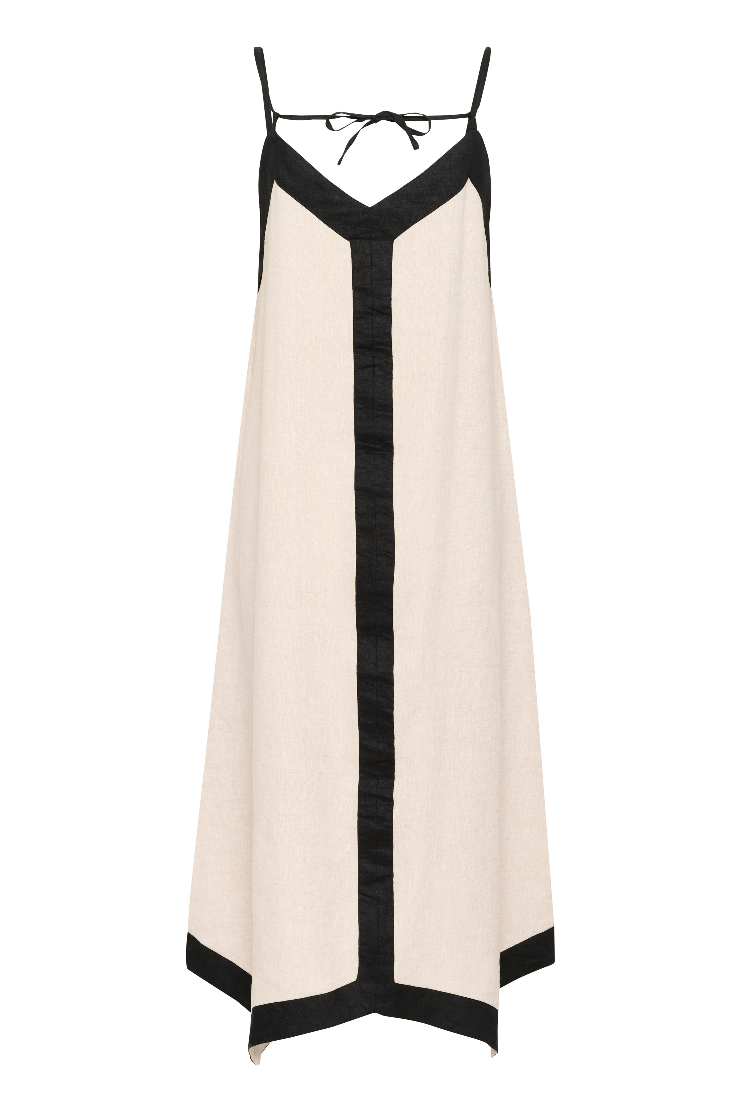 Rigitta Linen Dress - Haze Melange