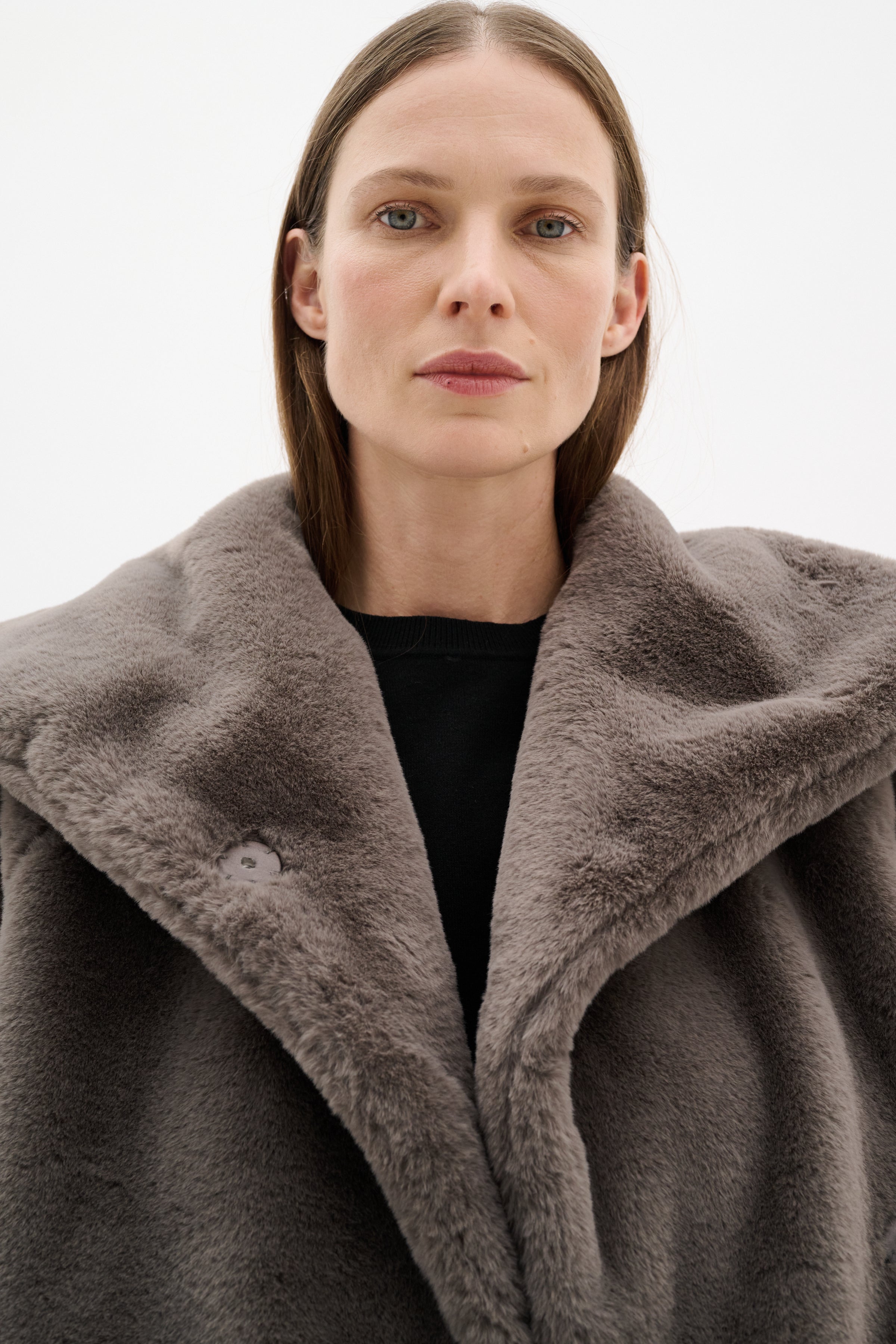 Yobol Coat - Sandy Grey