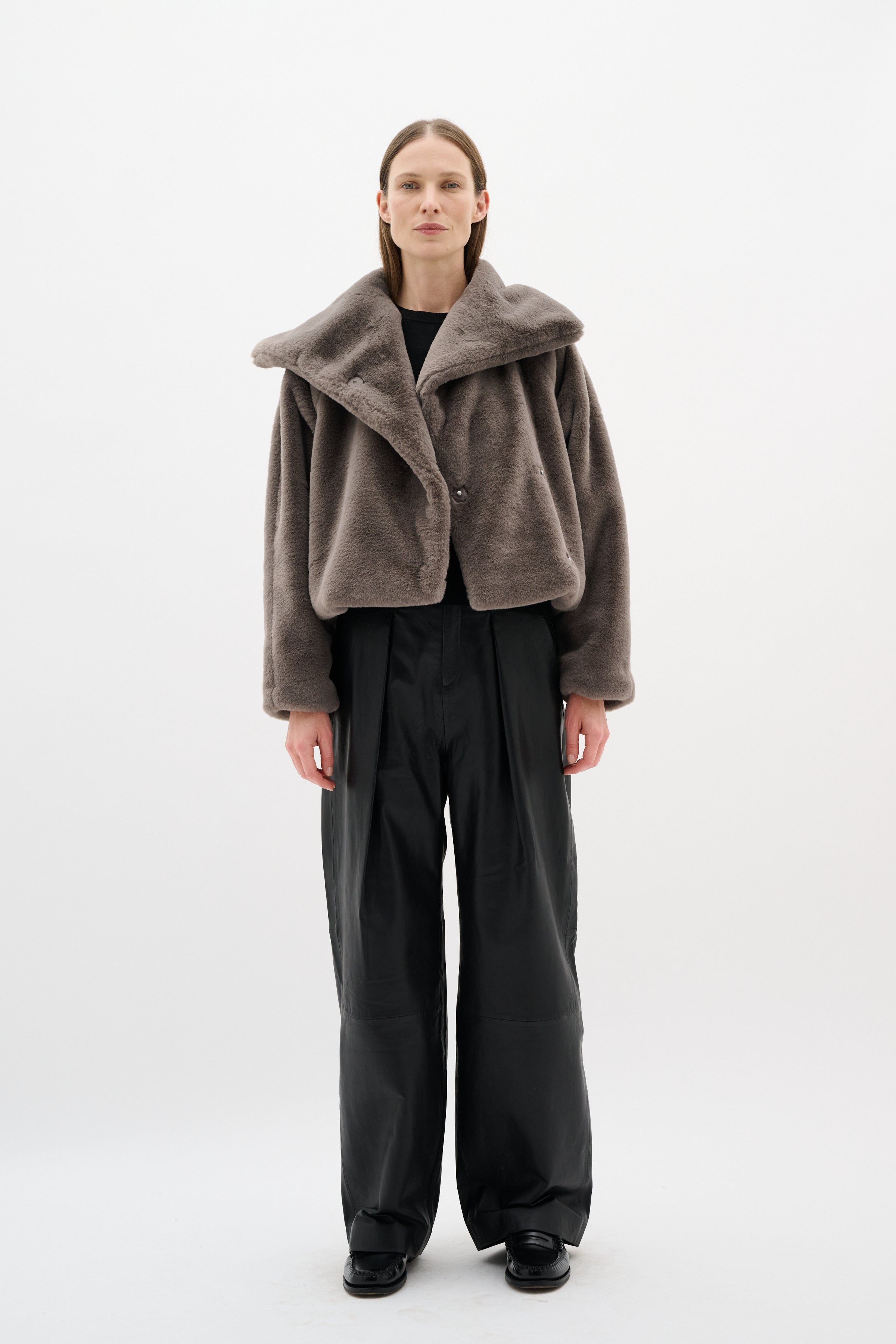 Yobol Coat - Sandy Grey