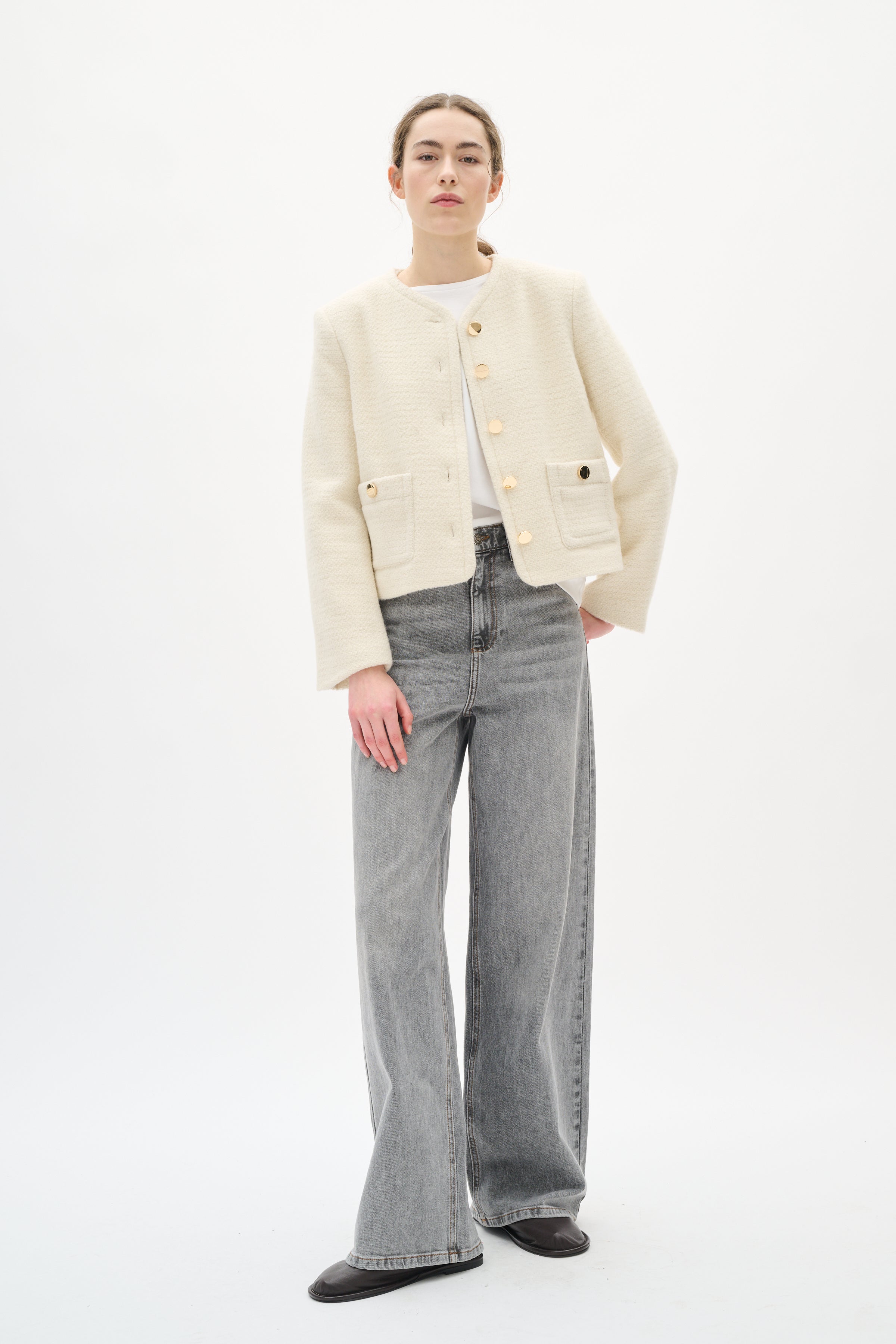 Zeenia Jacket - Whisper White