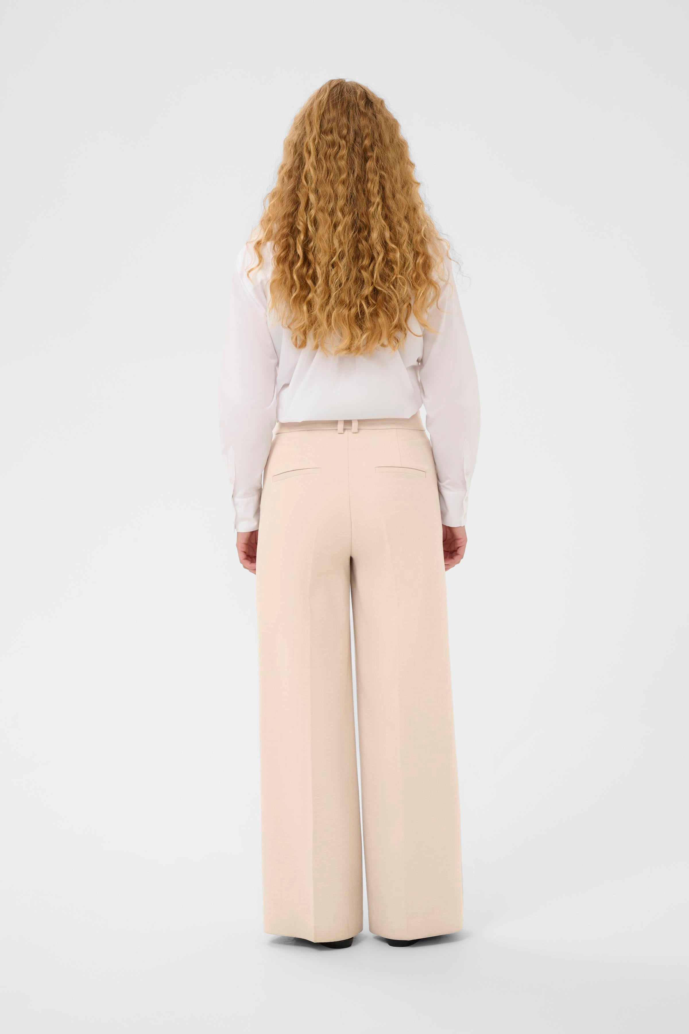 Hollyn Trouser - Ecru