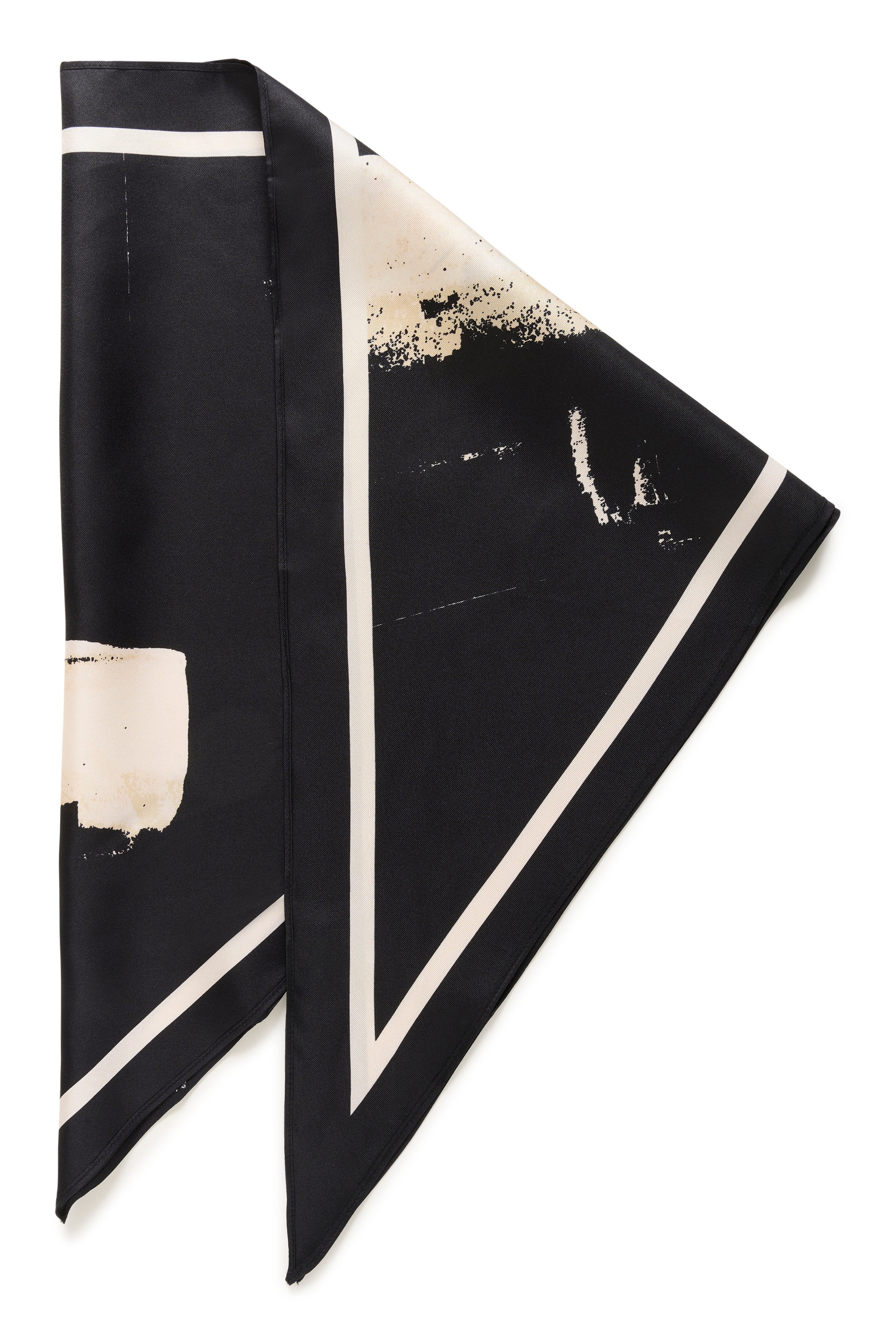 Rafi Scarf - Black Wall Paint