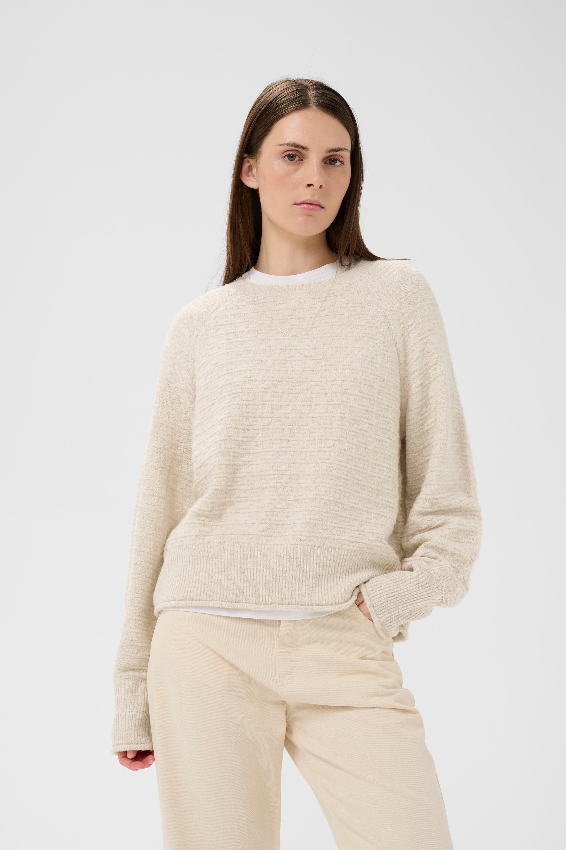 Mabel Pullover - Ecru