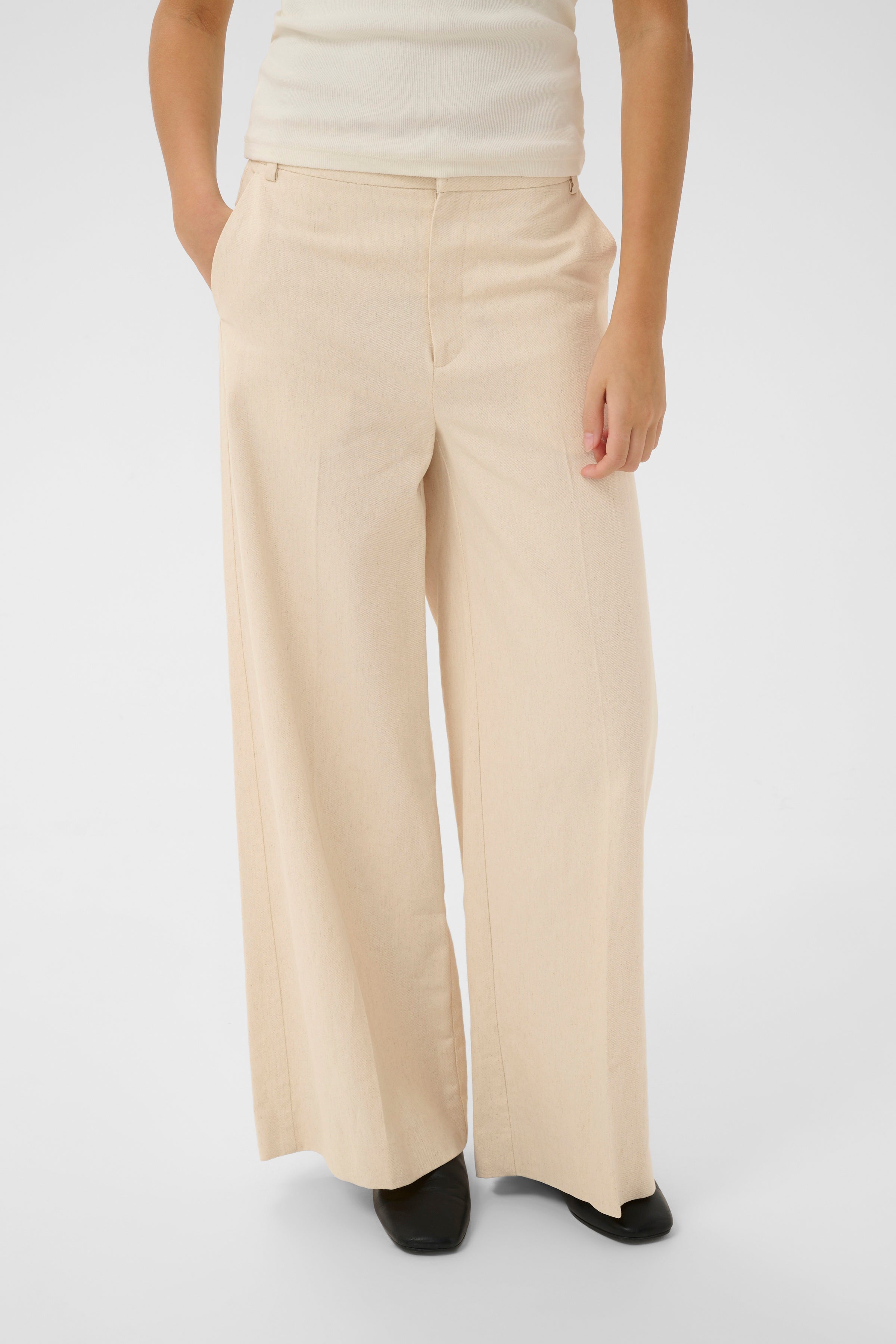 Veeta Pant - Ecru