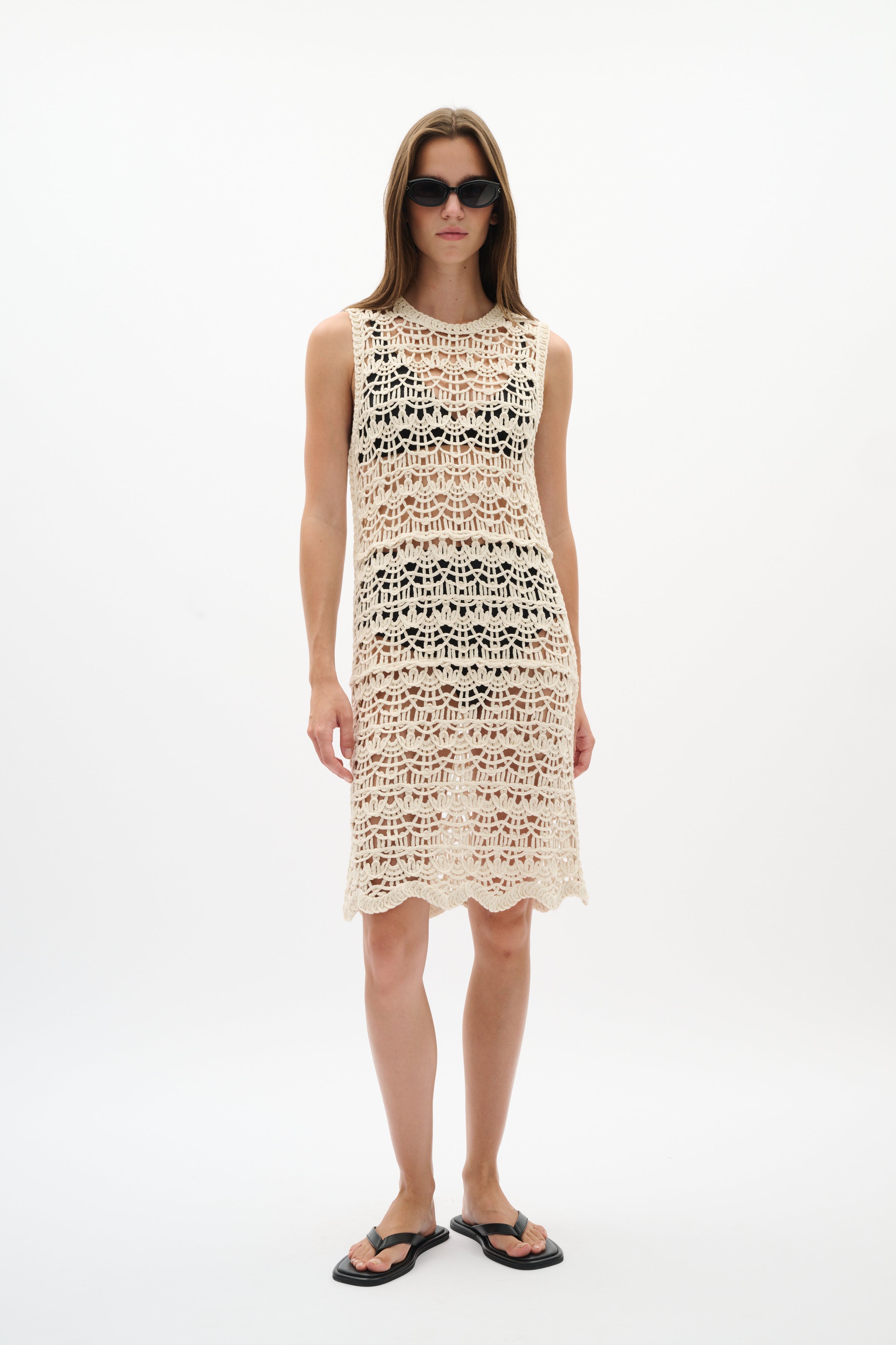 Nete Dress - Ecru