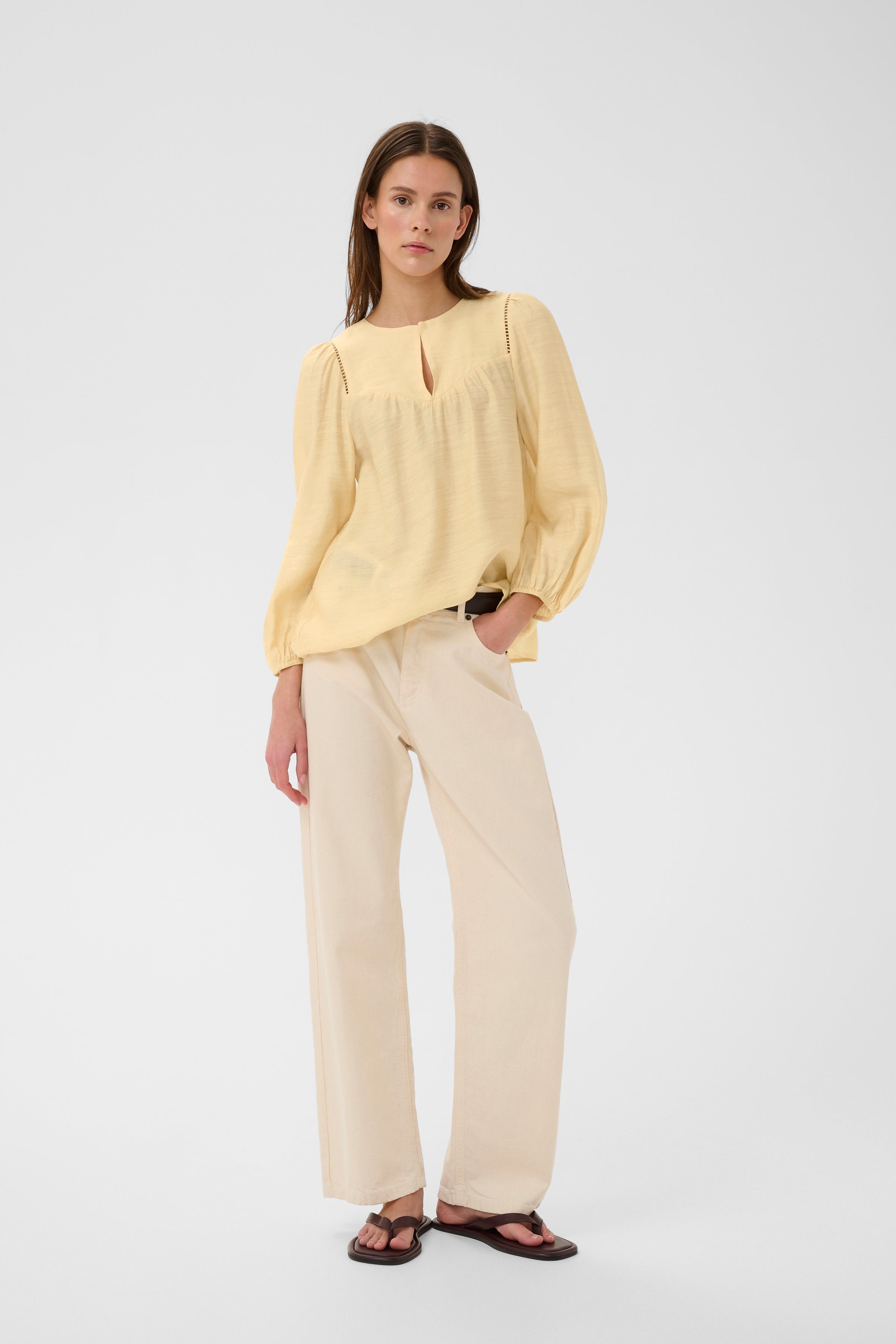Linnis Blouse - Chamomile