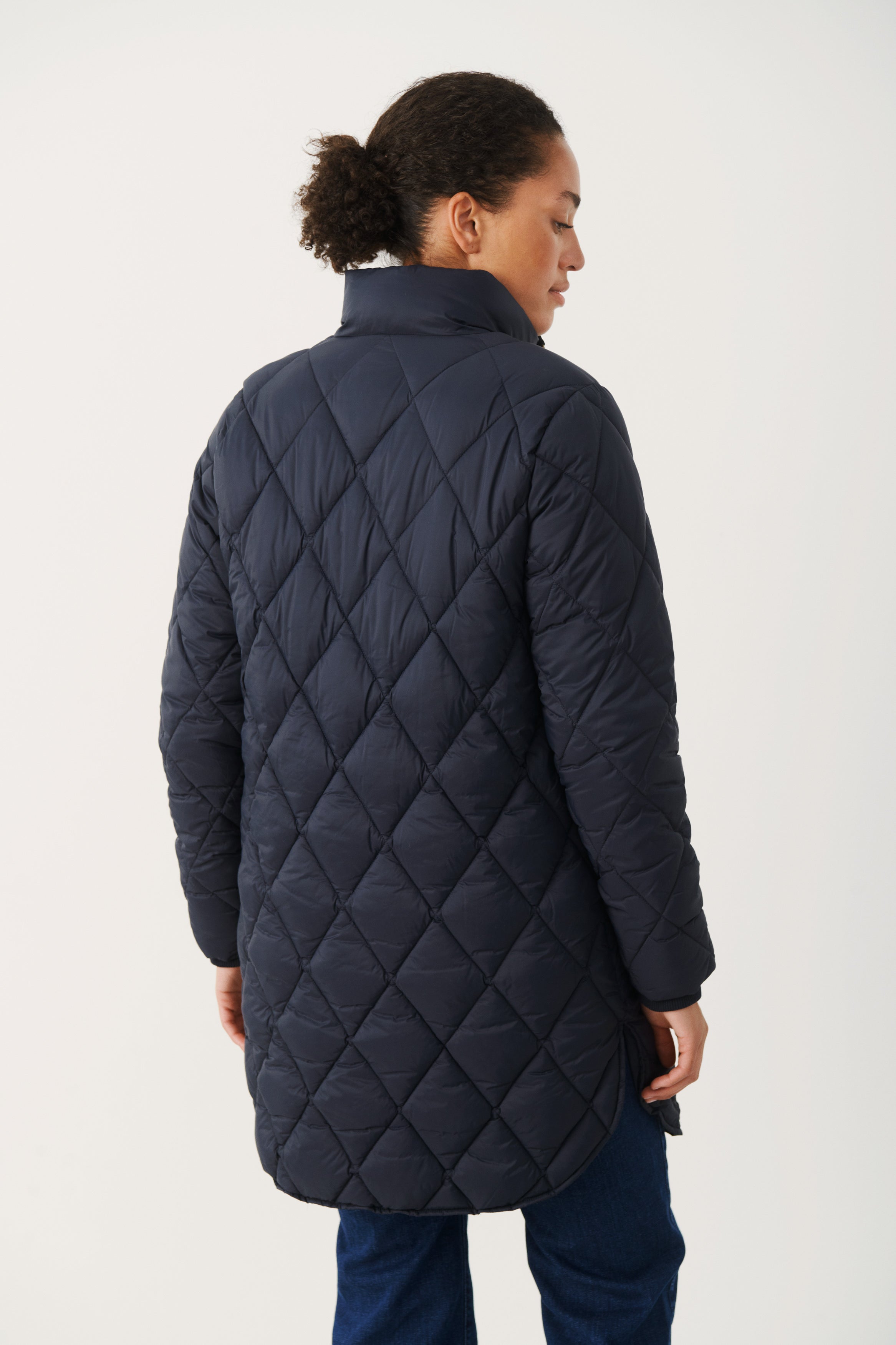 Olilas Coat - Dark Navy