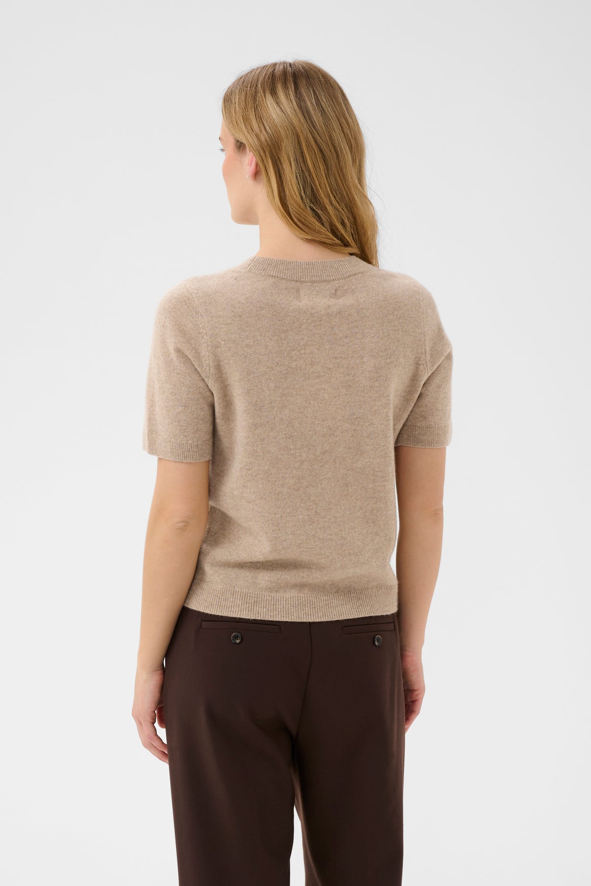 Everlotta Pullover - Light Camel Melange