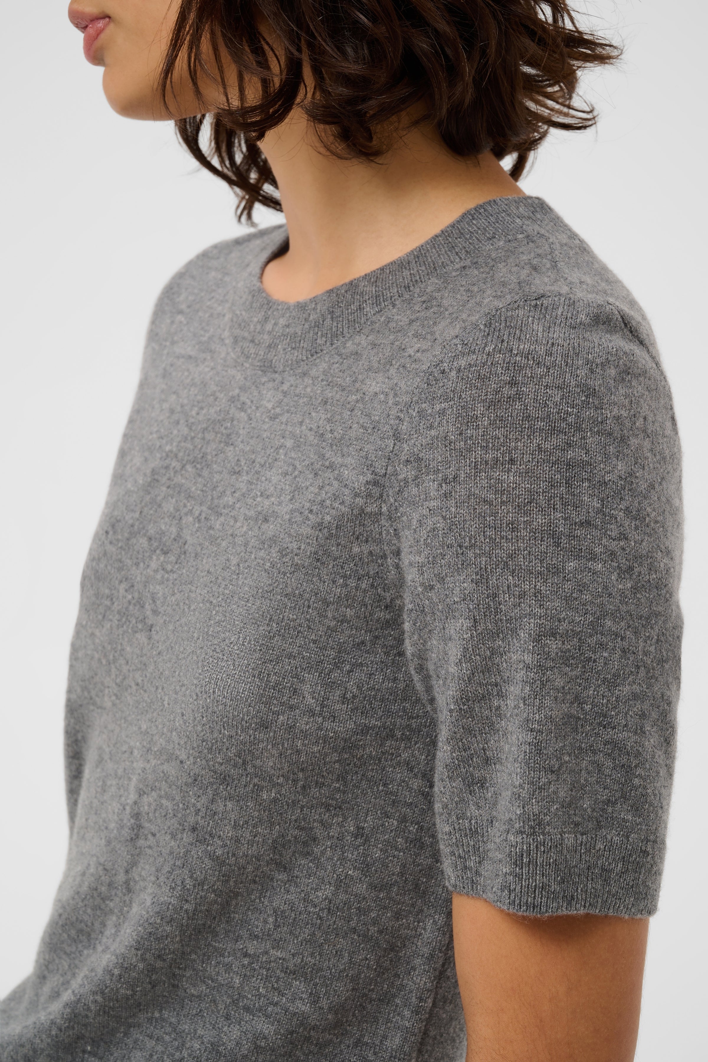 Everlotta Pullover - Medium Grey Melange