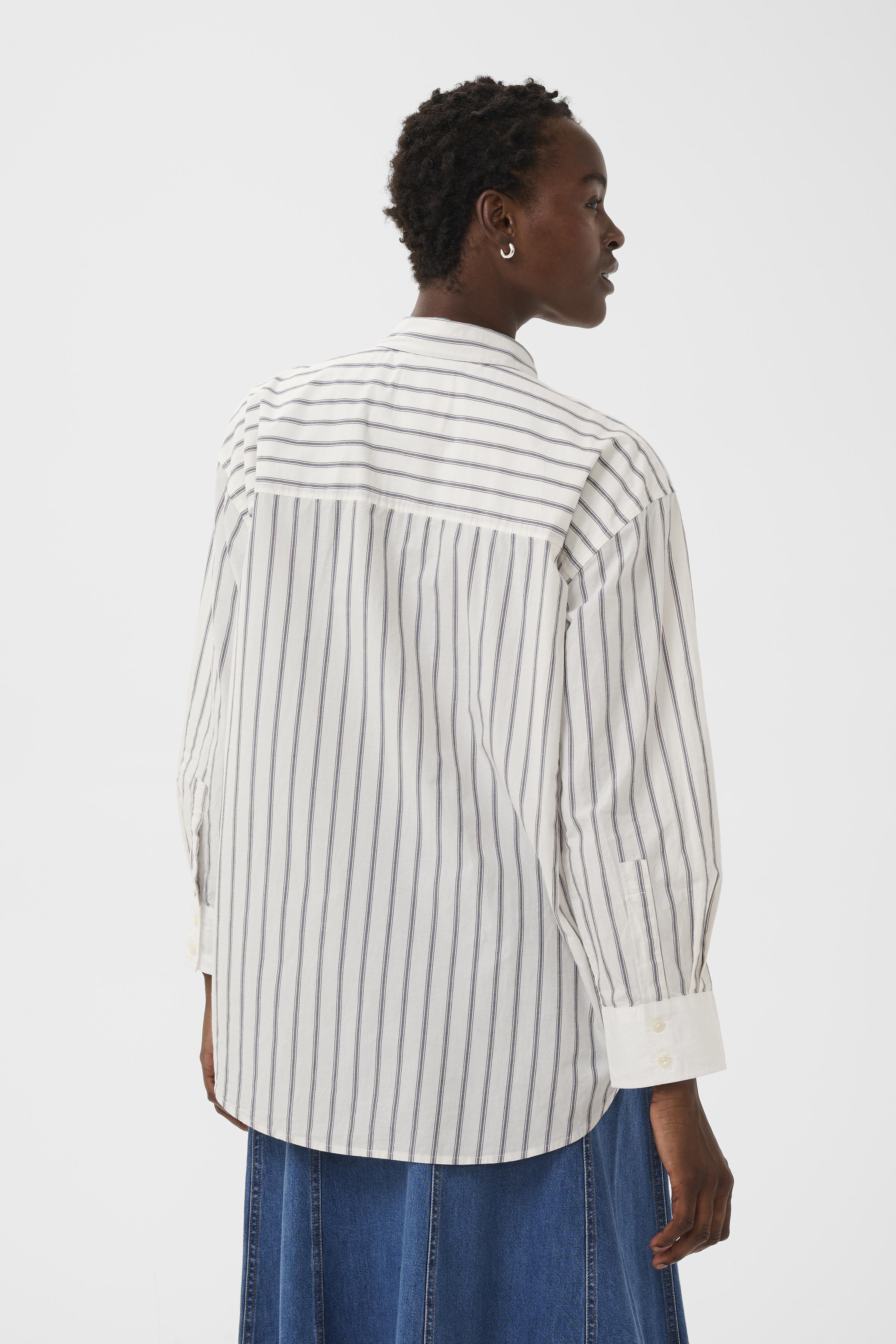 Savanna Shirt - Fig Stripe