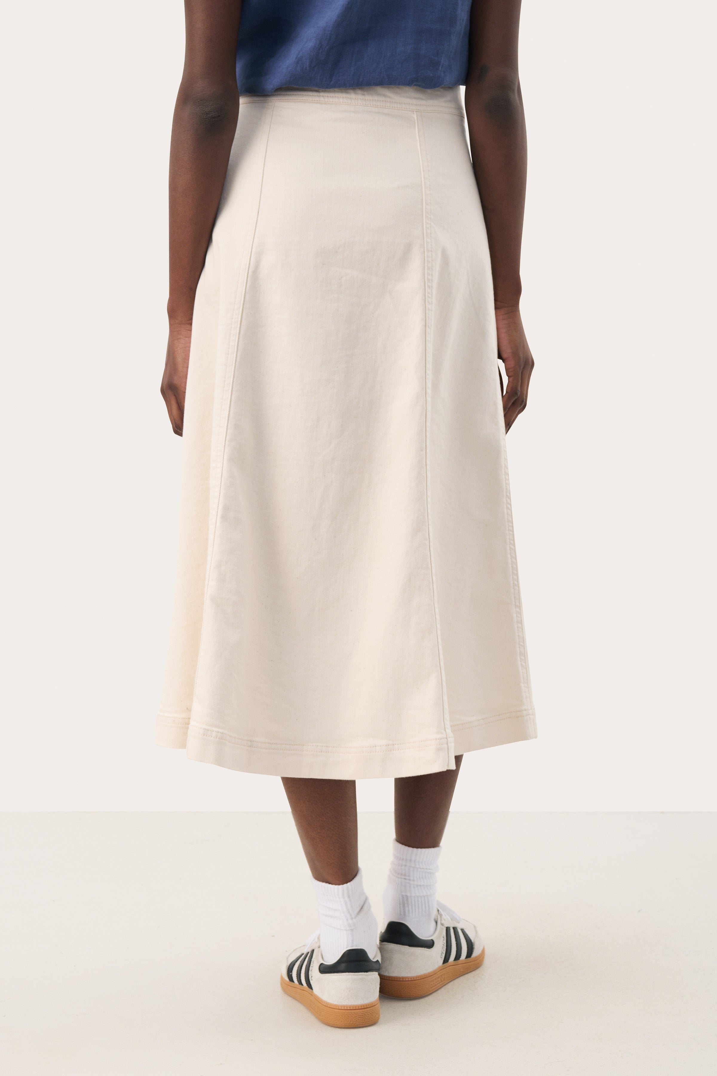 Rachida Skirt - Natural Nepse Denim