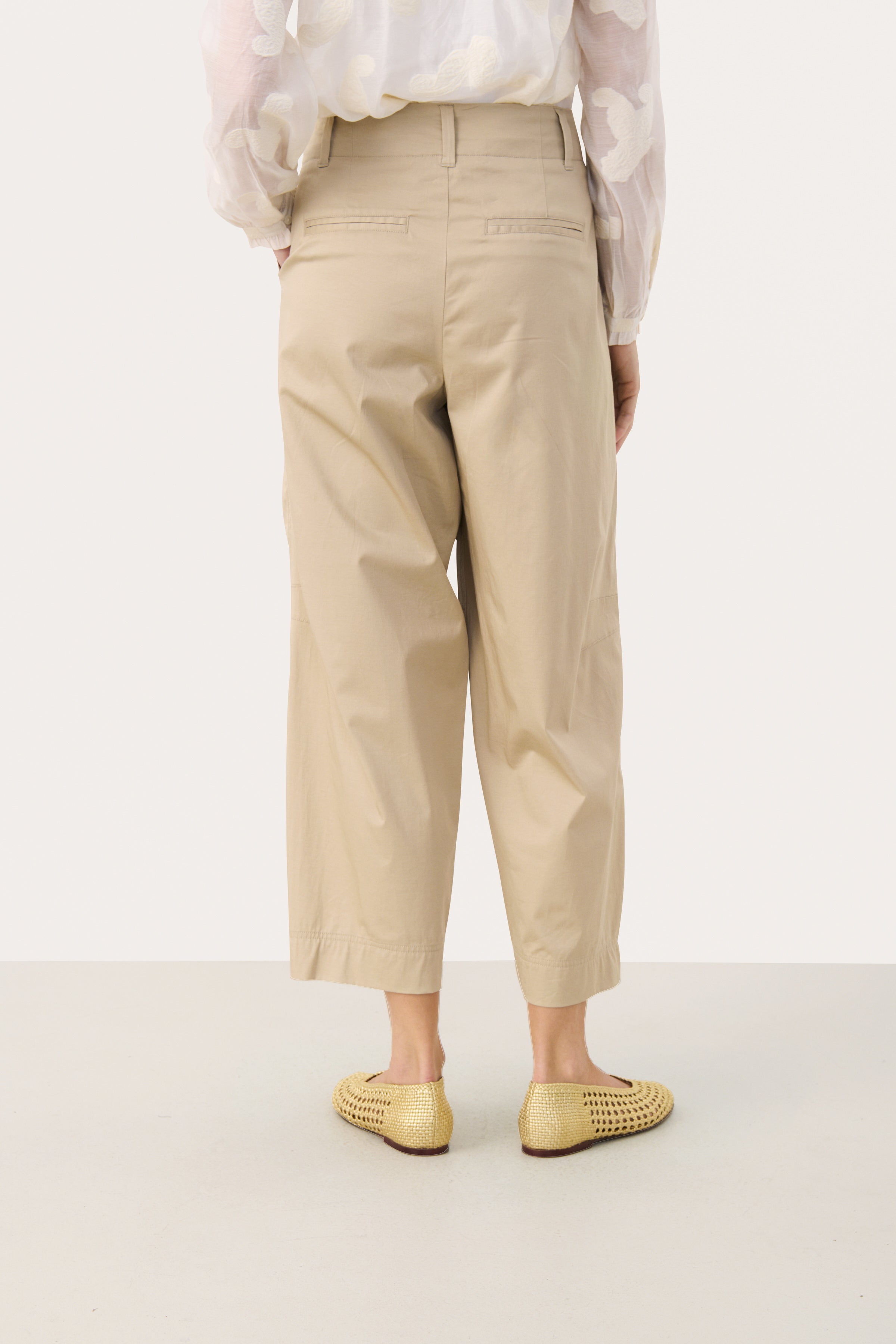 Ramizel Trouser - White Pepper