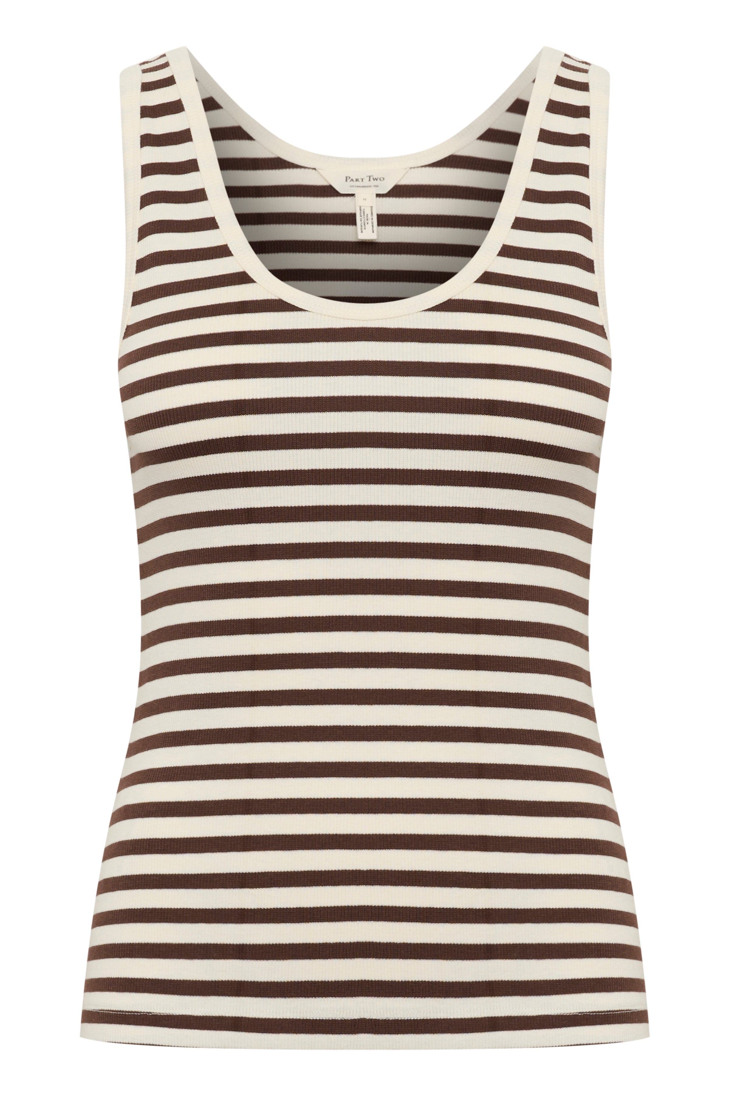 Roselyn Top - Bracken Stripe