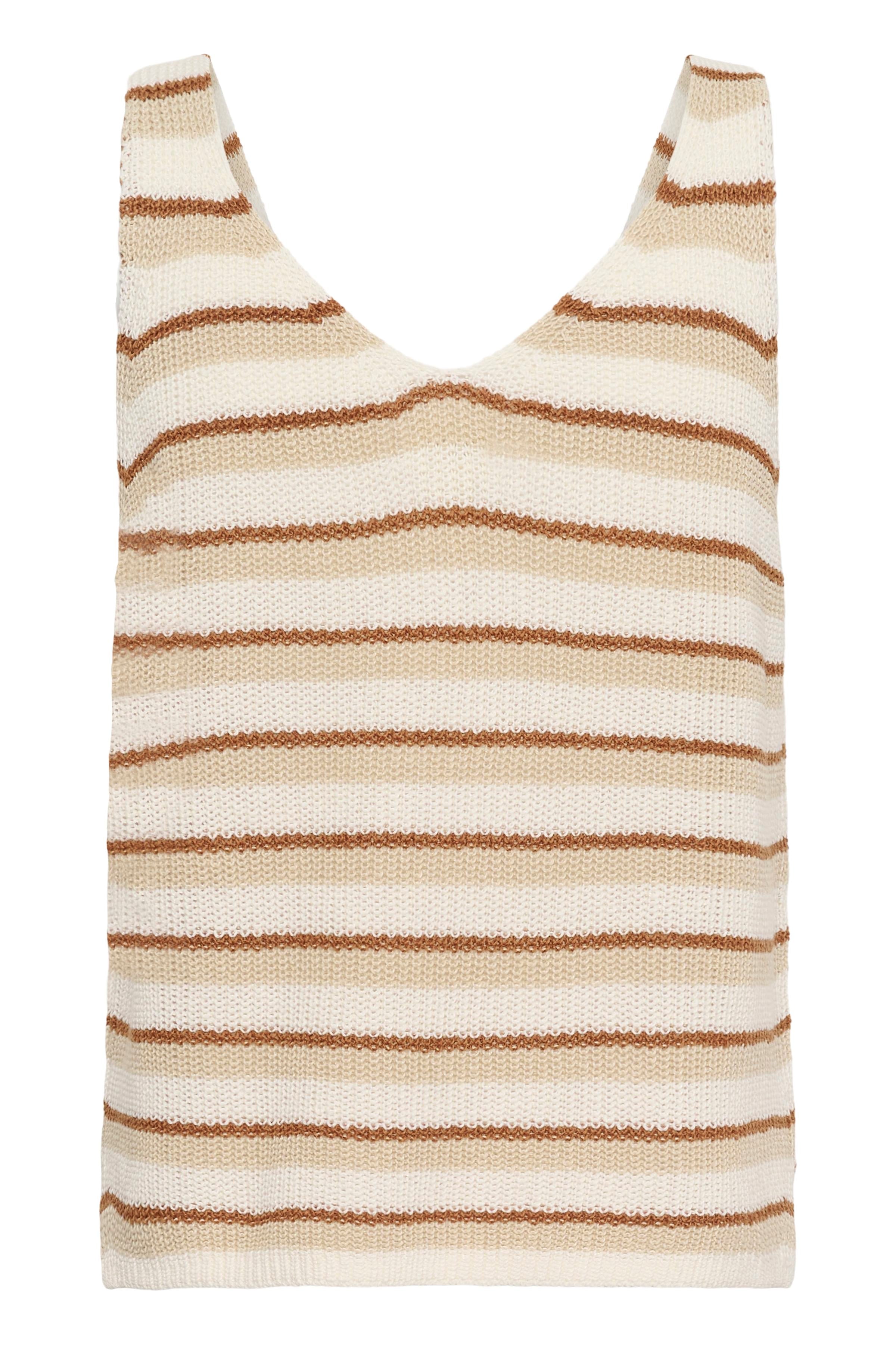 Rebecca Top - French Oak Stripe